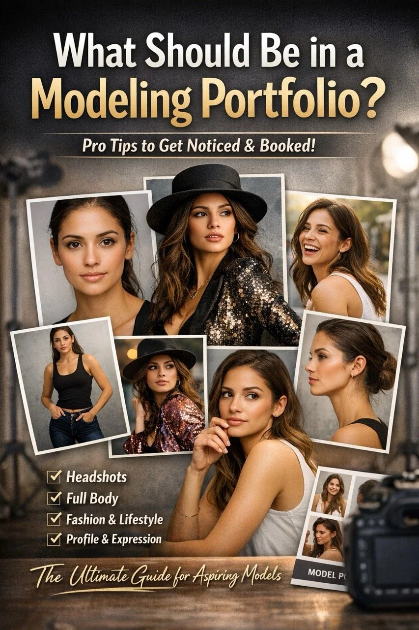 What Should Be in a Modeling Portfolio? The Complete Beginner Guide That Helps You Get Noticed
