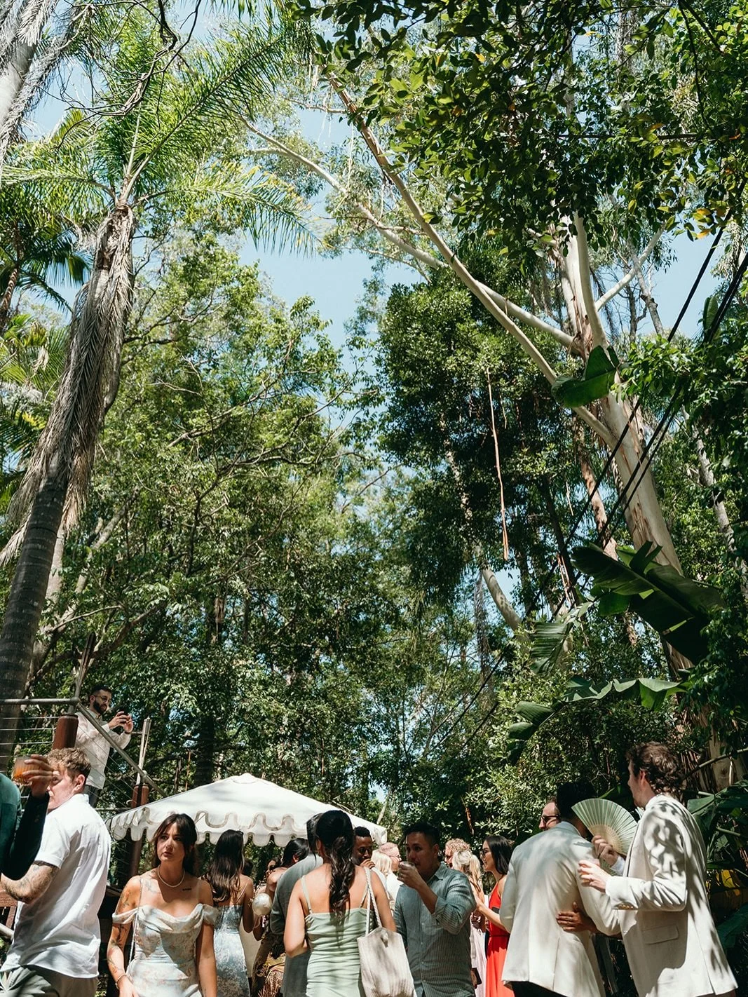 &lsquo;The venue itself is absolutely breathtaking&hellip;&rsquo; 

Swipe through to read more of those kind words from Andy &amp; Ernie. 🤍

Lily-covered ponds, kangaroos wandering quietly through the grounds, and a rainforest canopy that makes the 
