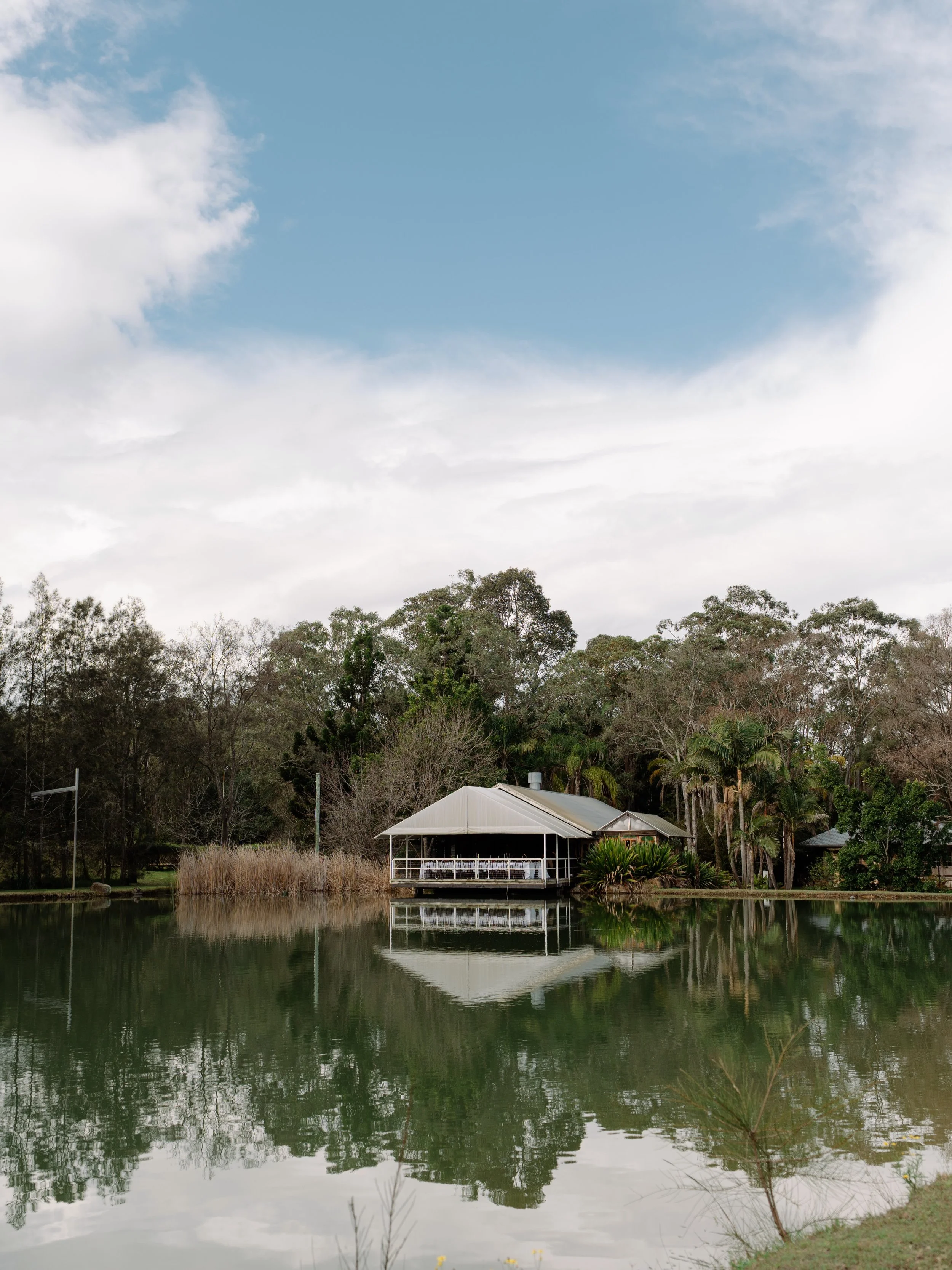 The places that make Leaves &amp; Fishes.

The Overwater Pavilion.

There&rsquo;s something about sitting above the pond, watching the fish move below and the world drift by.

For now, it&rsquo;s a place for private celebrations.

But perhaps, soon, 