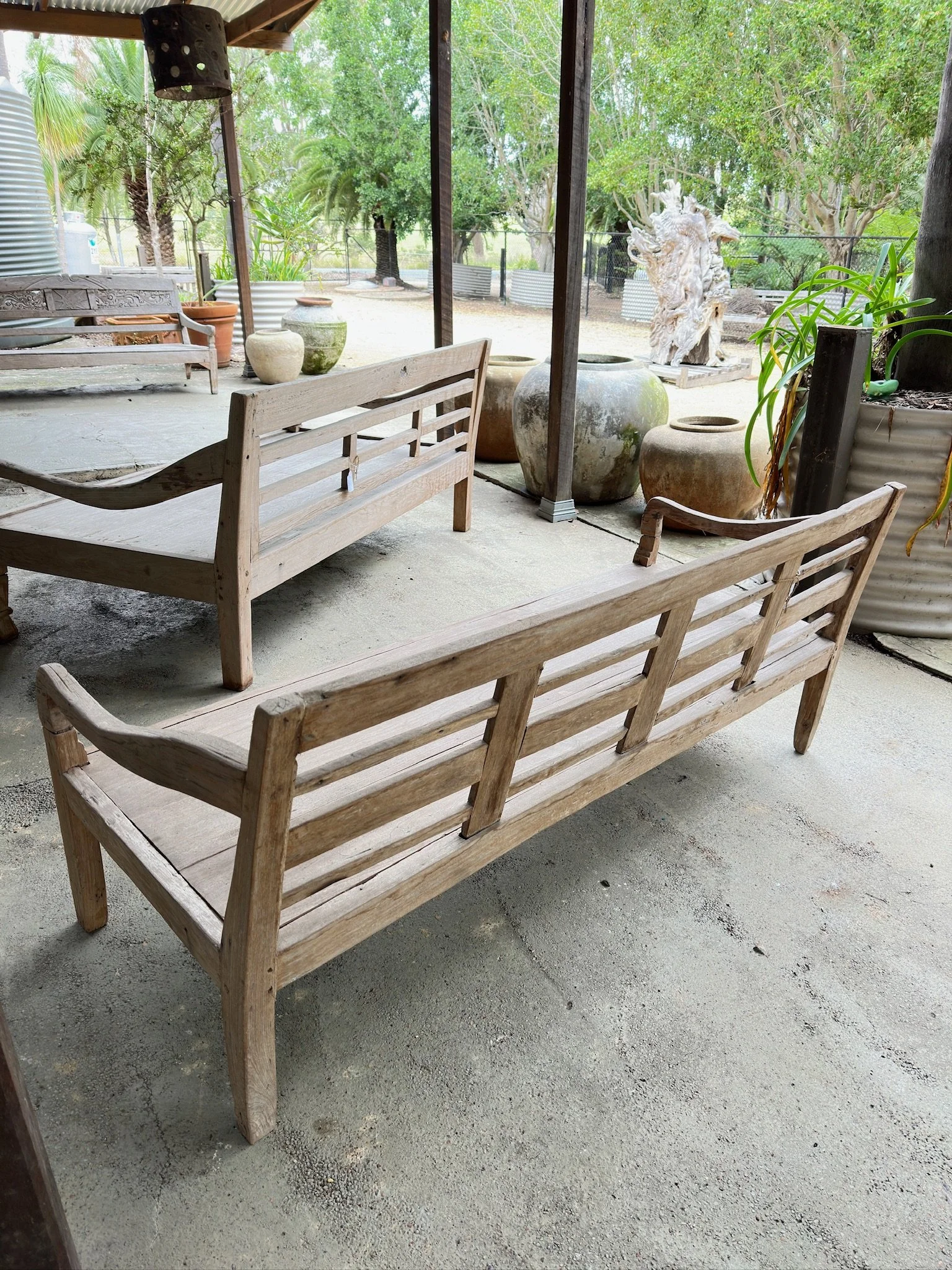 teak outdoor day bed 2.JPG