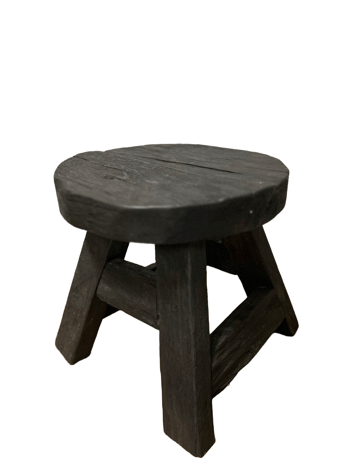 Round Stool - Black