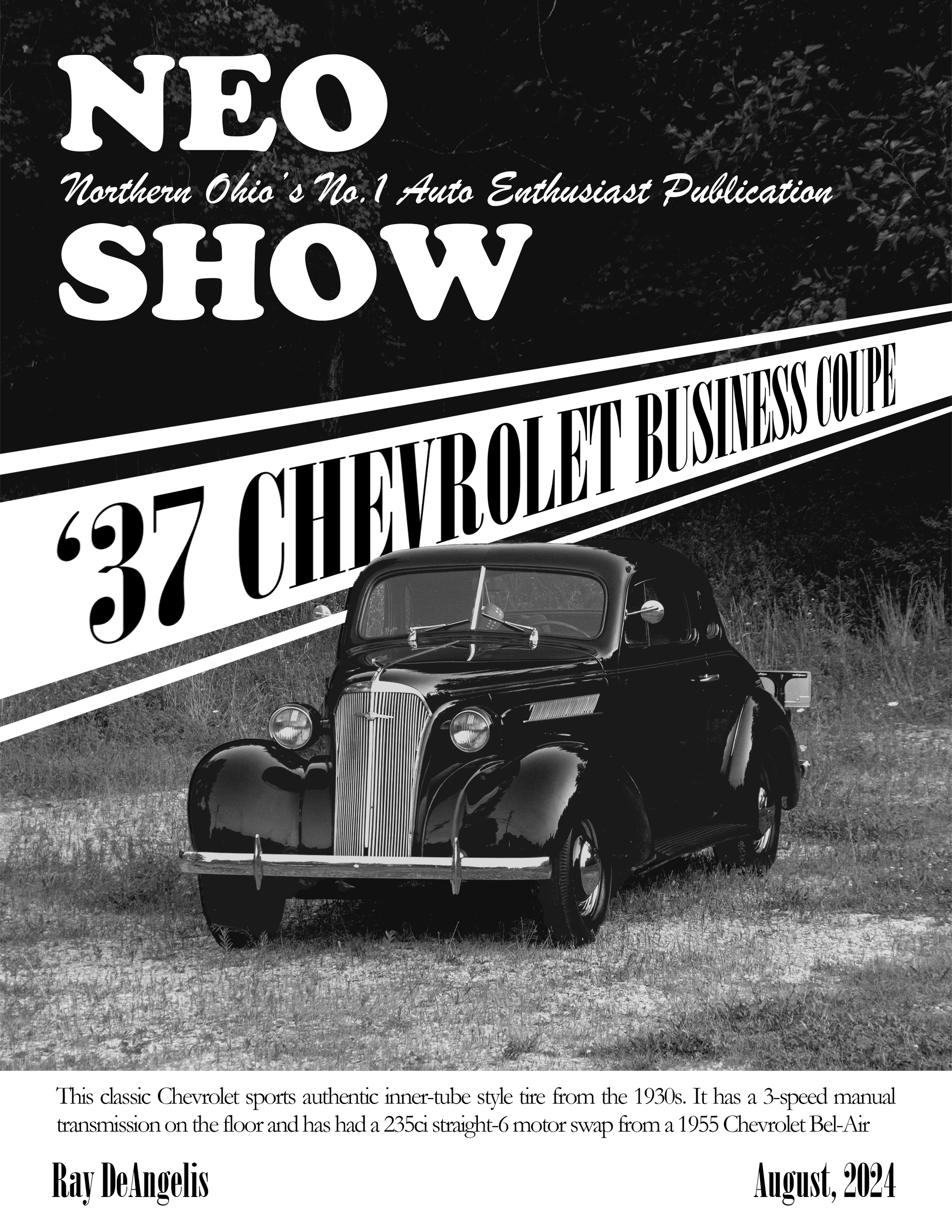 NEOSHOW ARCHIVE Ray DeAngelis 1937 Chevy Coupe