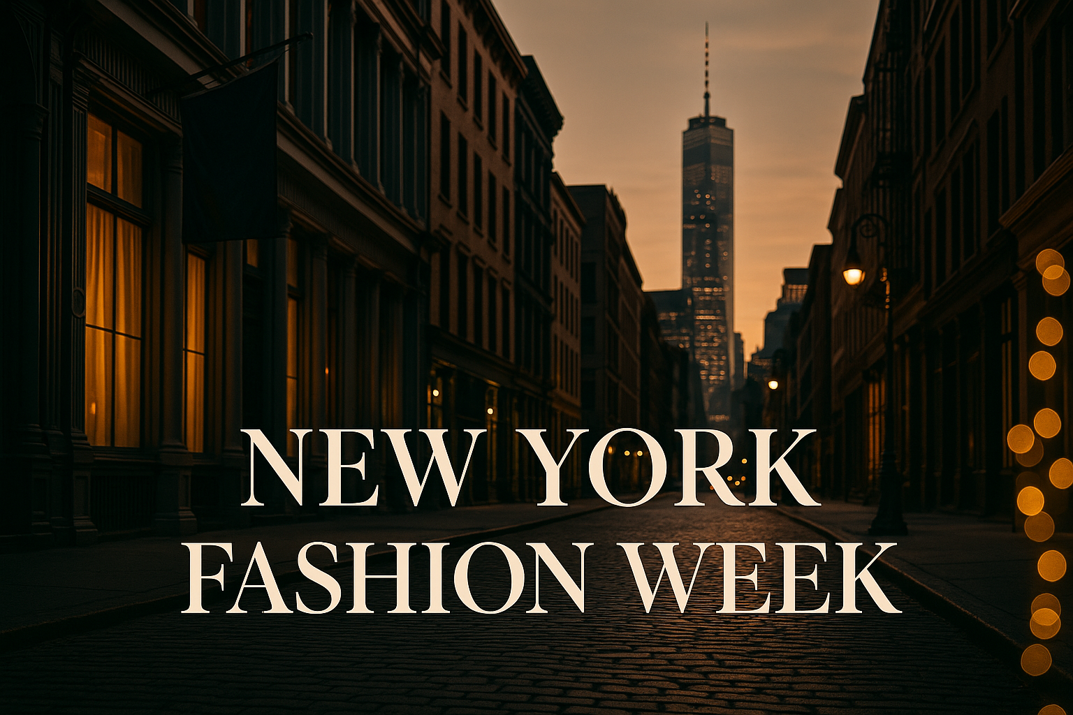 New York Fashion Week Spring/Summer 2026