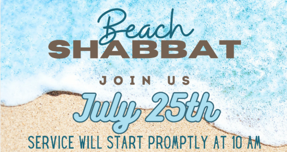 Beach Shabbat!