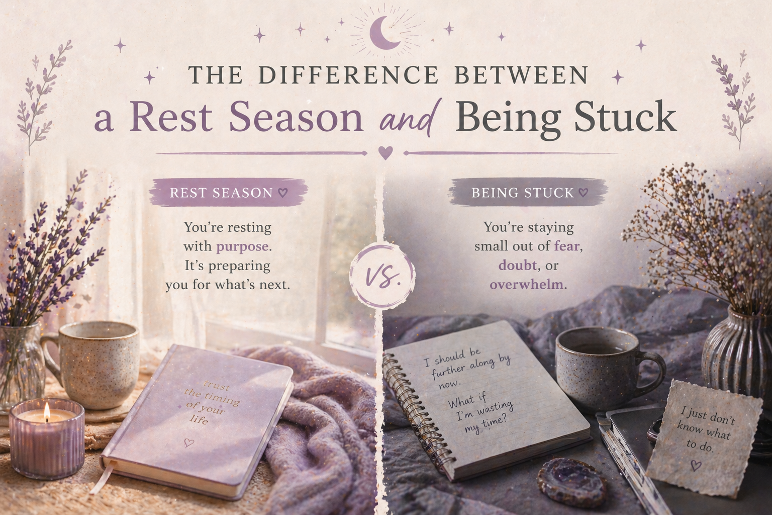 The Difference Between a Rest Season and Being Stuck