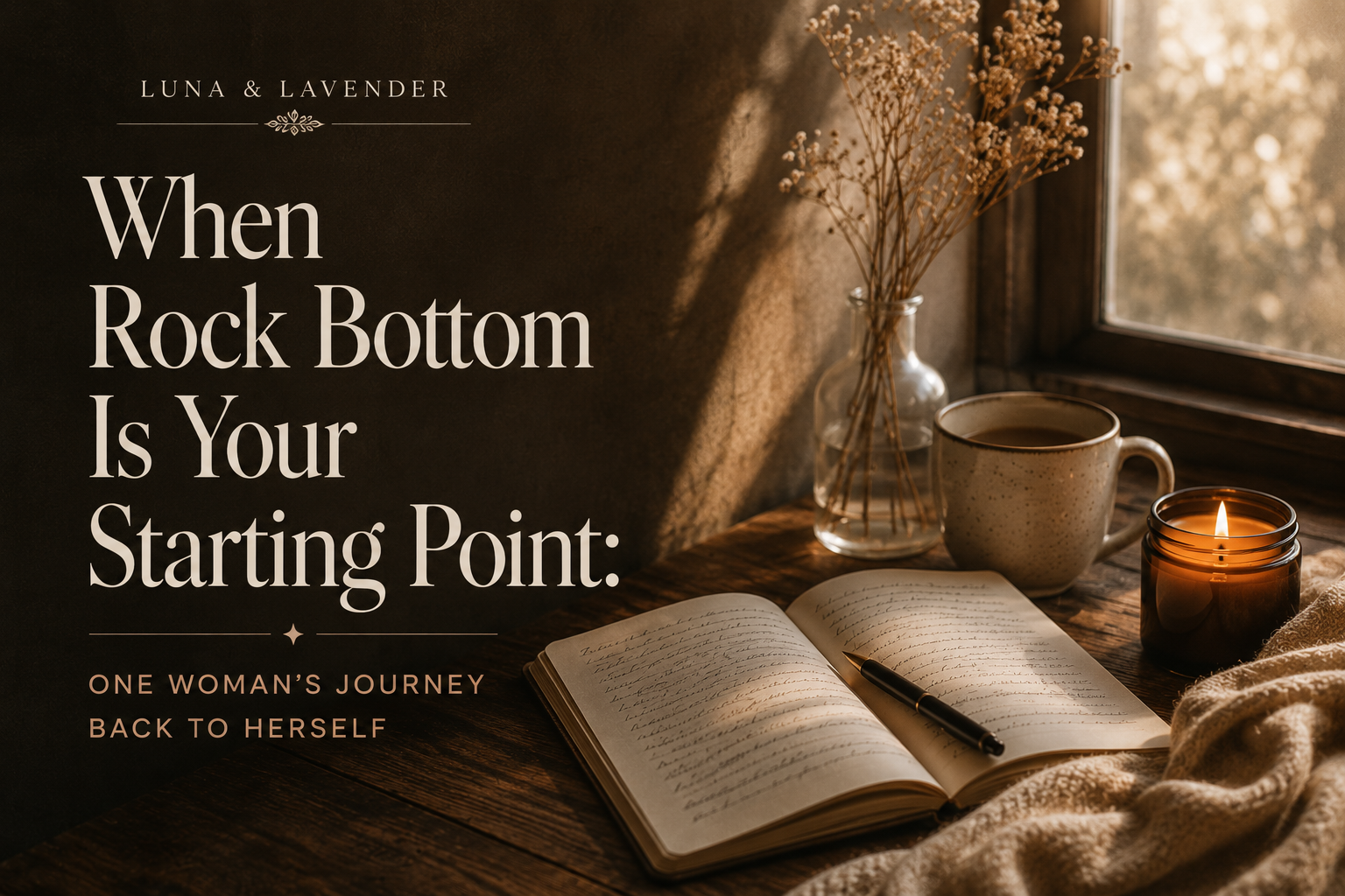 When Rock Bottom Is Your Starting Point: One Woman’s Journey Back to Herself