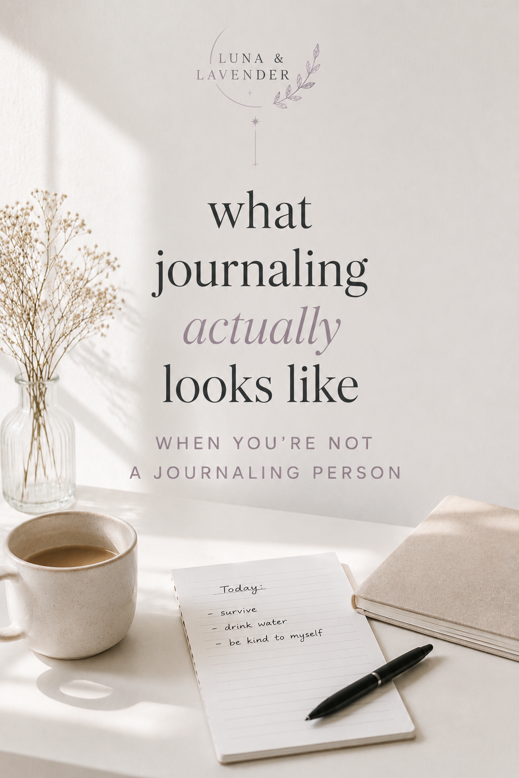 What Journaling Actually Looks Like When You’re Not A Journaling Person