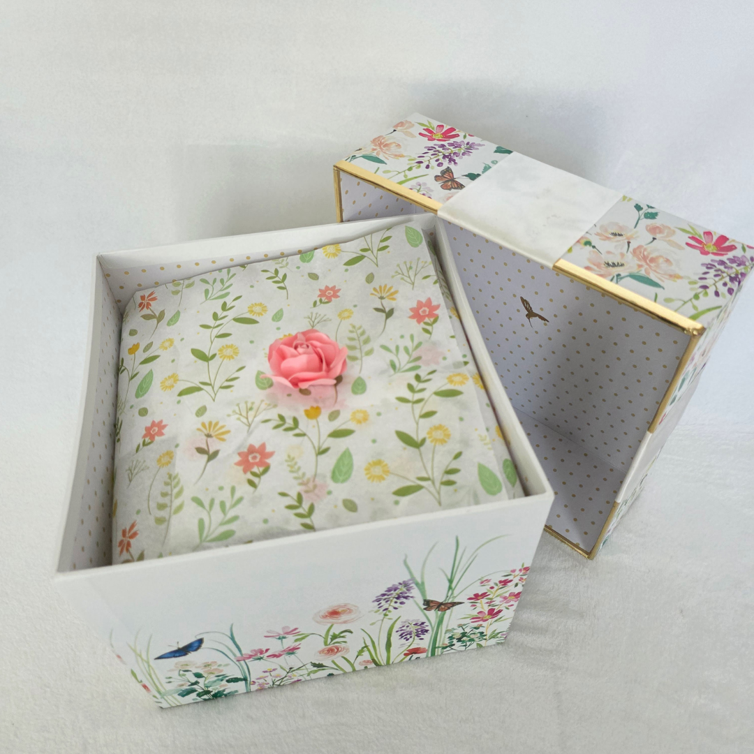 Botanical Garden Keepsake Gift Box for a lovely unpackaging gift experience - by Designs by Lorraine T