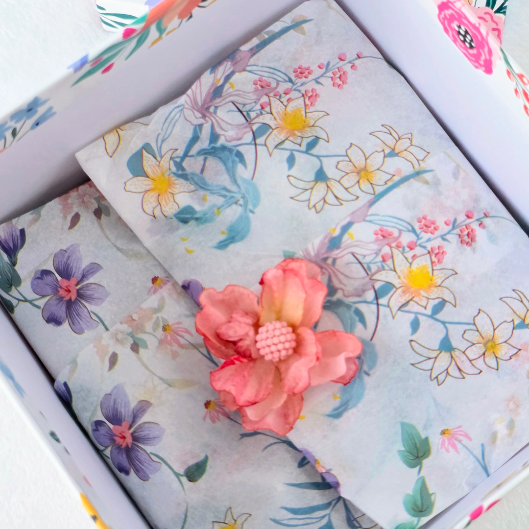 Vibrant Floral Gift Box Packaging Closure.png
