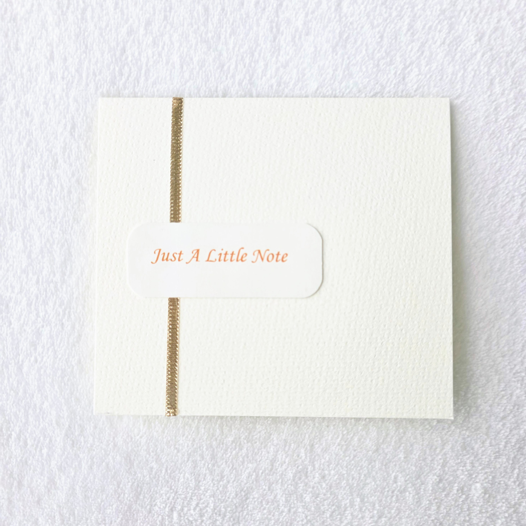 DBLT Ivory Just a Little Note Card