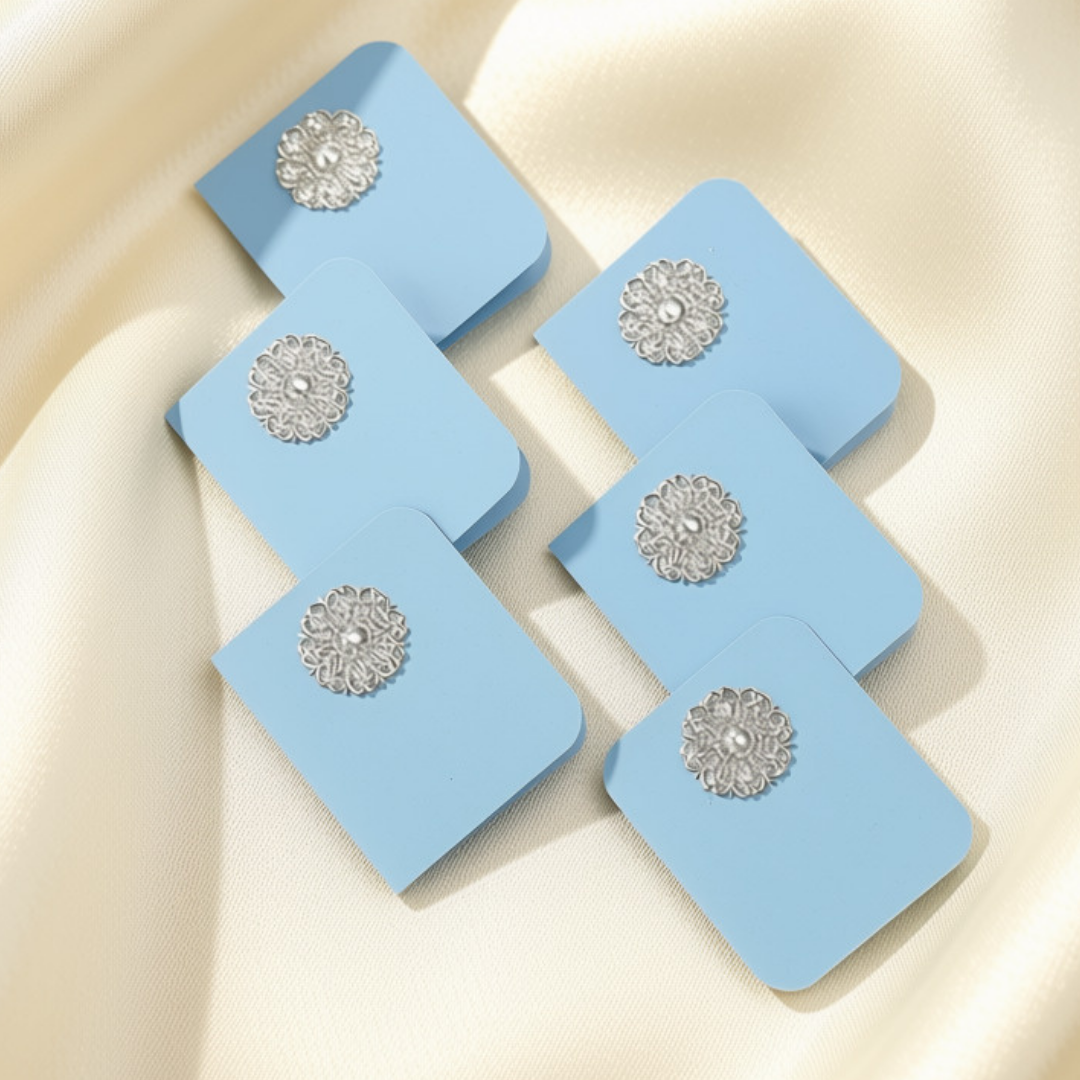 Jeweled Sky Blue Mini Note Cards (Set 6).png