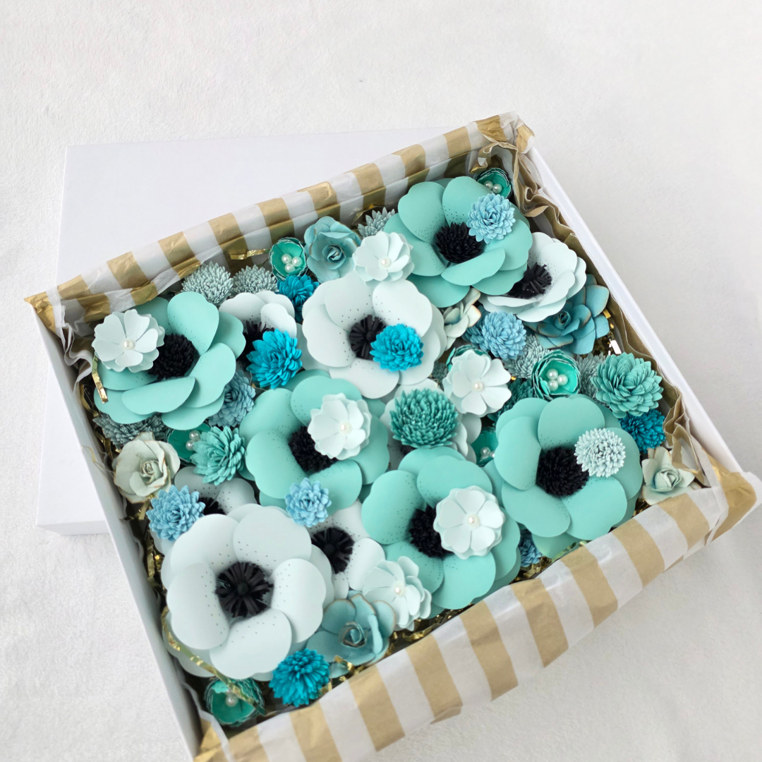 Packaged ready unpacking experience presentation – Designs by Lorraine T