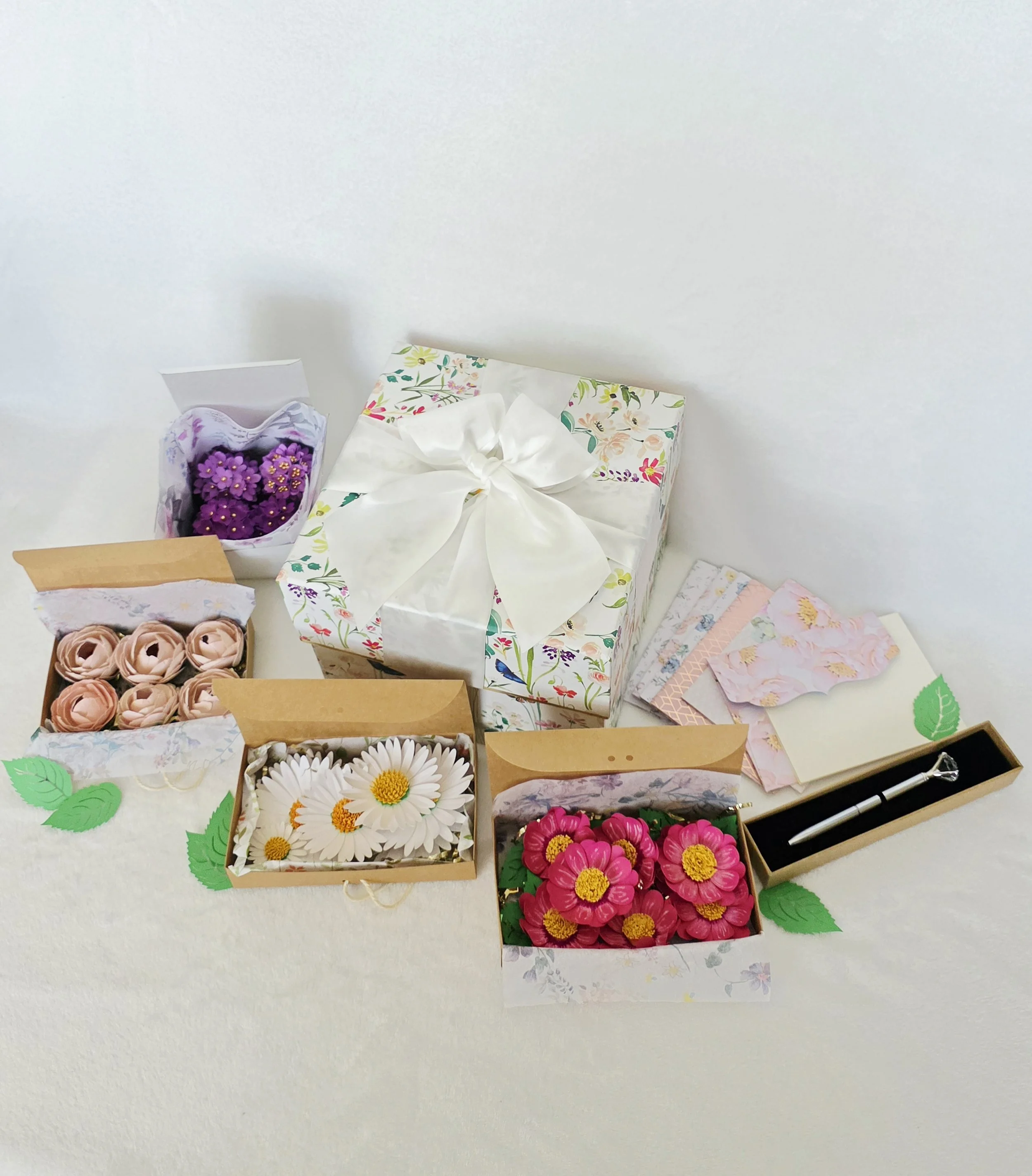 Garden Keepsake Stationery Gift Box - Table Decor