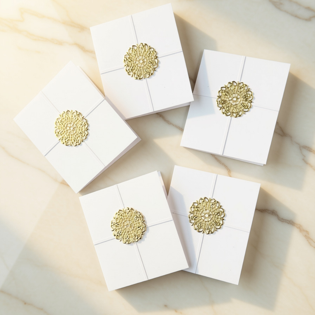 Jewel White Mini Note Cards set of 5.png
