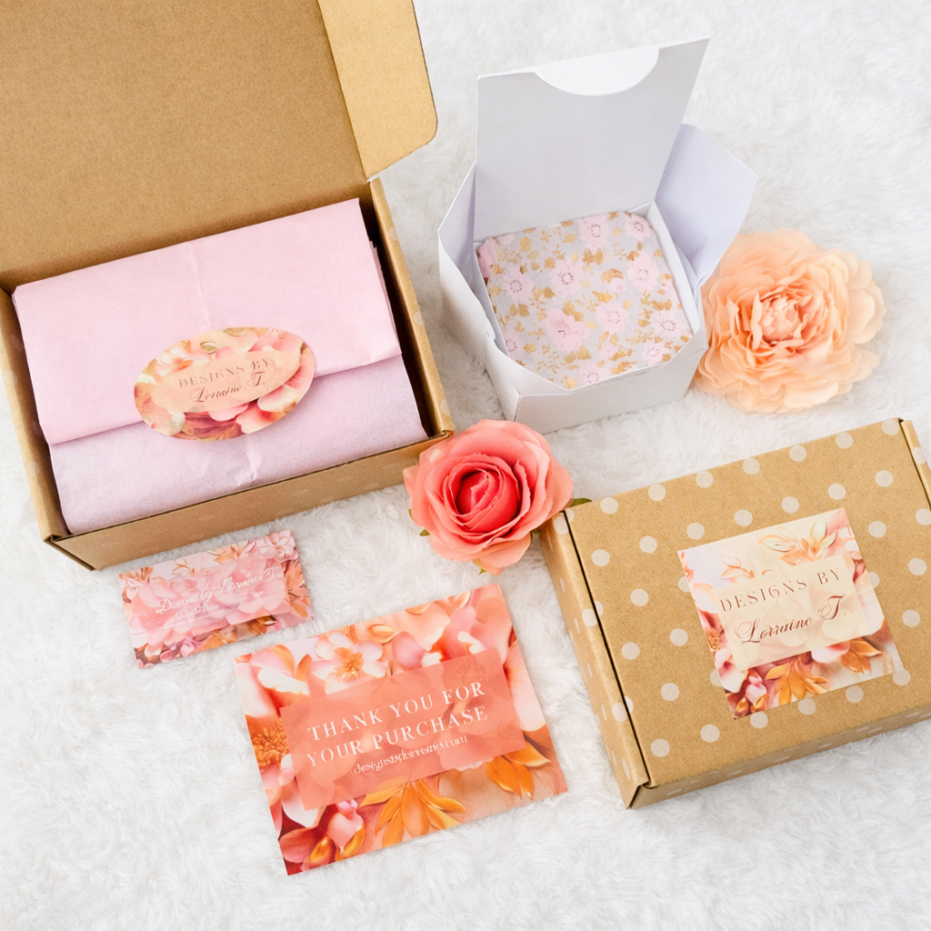 Signature Wrap™ Blush Embellished Mini Note Card Full Packaging Set.png
