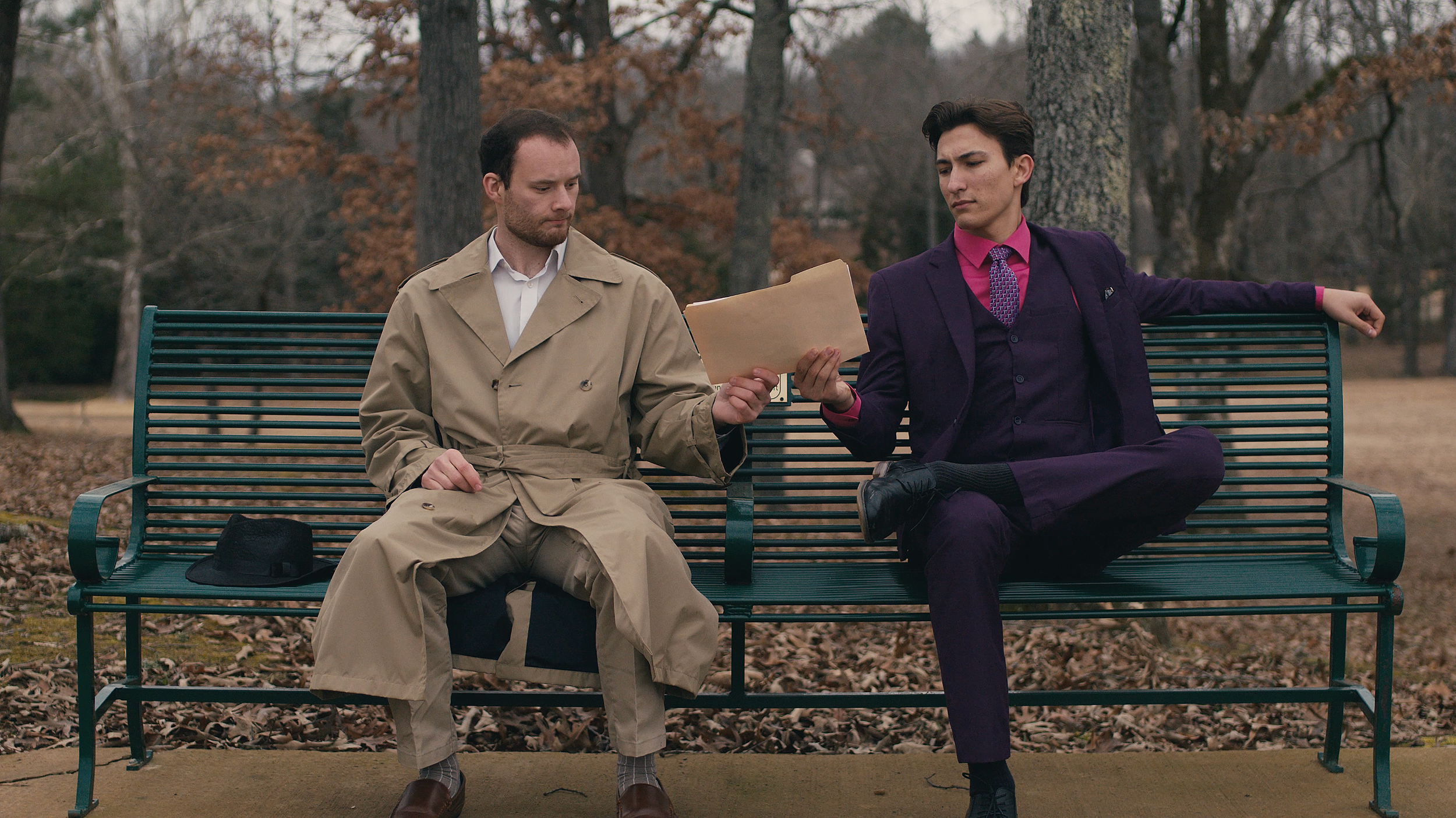 A Still from Purple Jaguar: Rise of the Lavender Lion