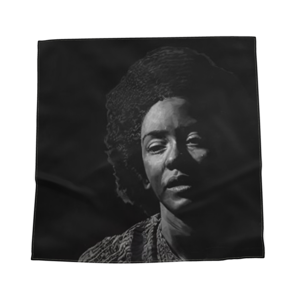 100% Silk Nikki Giovanni Scarf