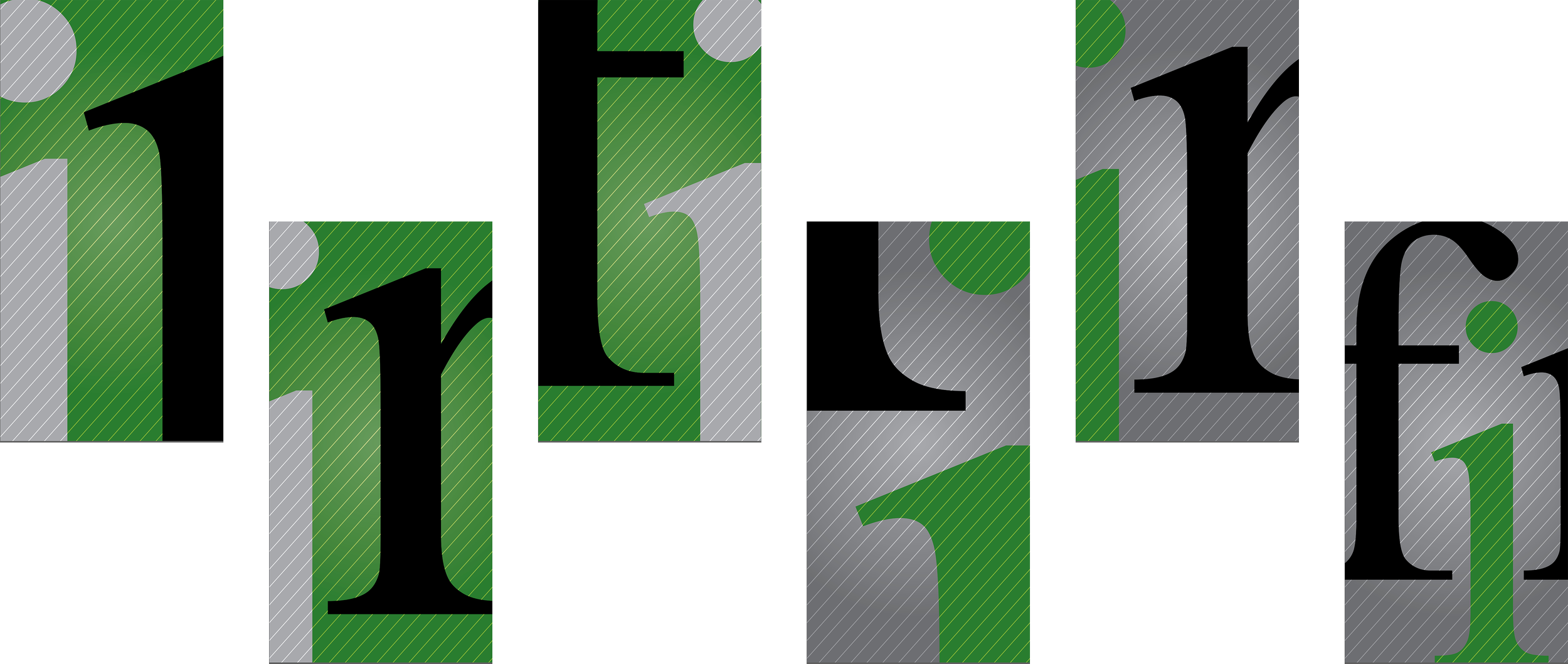 Colorful abstract art with overlapping rectangular blocks featuring black, white, gray, green, and patterned textures.