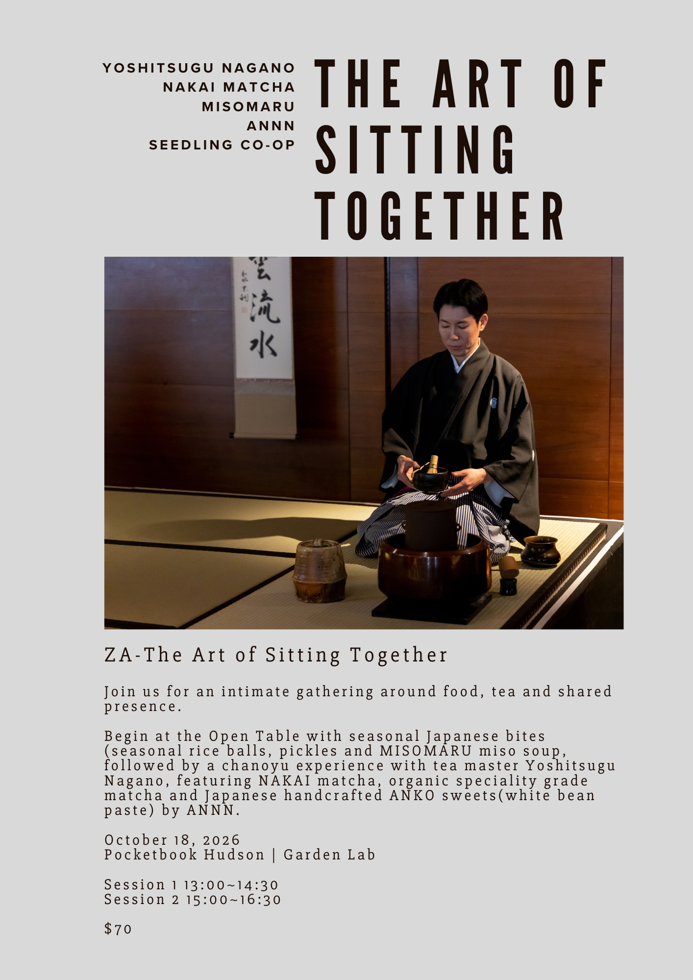 ZA-ART OF SITTING TOGETHER