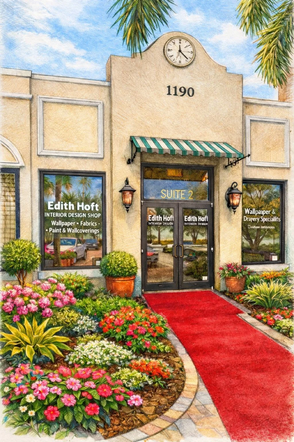 Welcome to the Edith Hoft Interior Décor Showroom 
