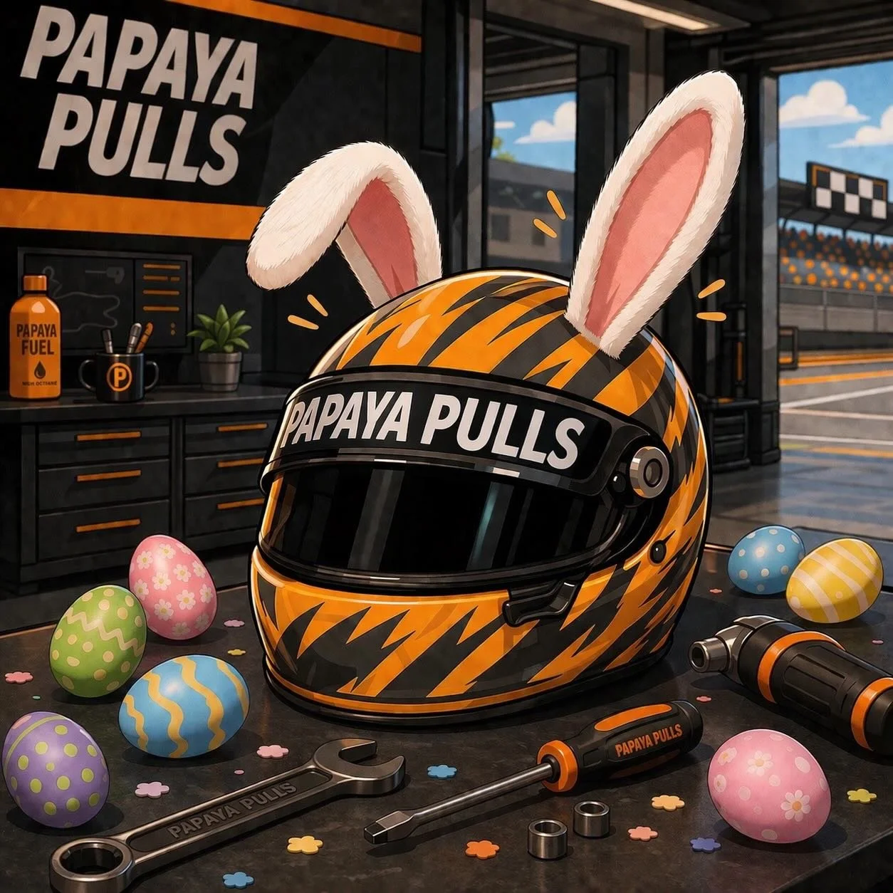 Happy Easter from the Papaya Pulls family to yours 🧡

Whether you celebrate or not, we hope today is filled with good vibes, great company, and time with the people who matter most. Appreciate every moment&mdash;family first, always.

Much love,

He