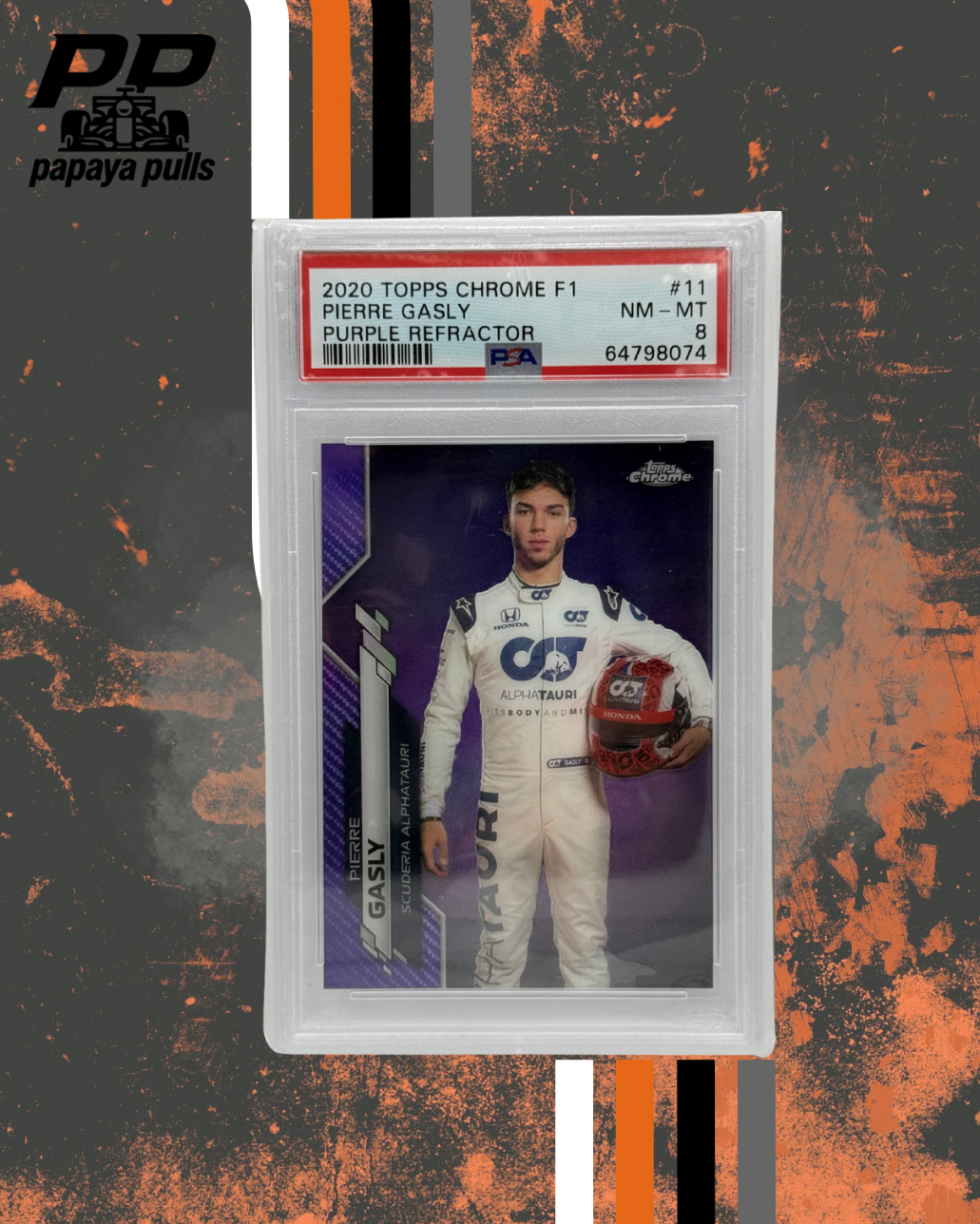 Pierre Gasly - 2020 Driver Portrait - Purple Refractor