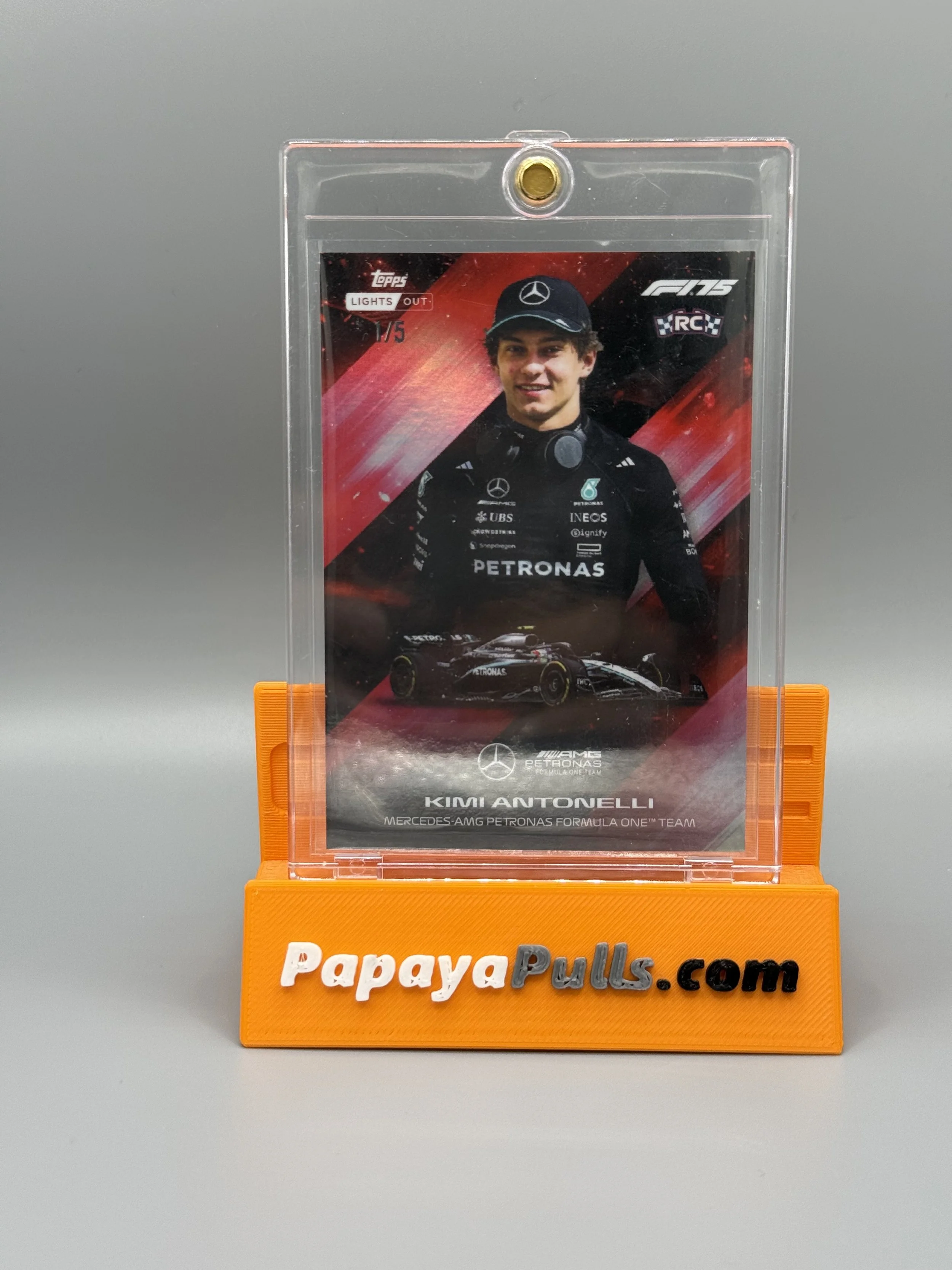 2025 Lights Out Bright Future - Kimi Antonelli Rookie Red Refractor /5