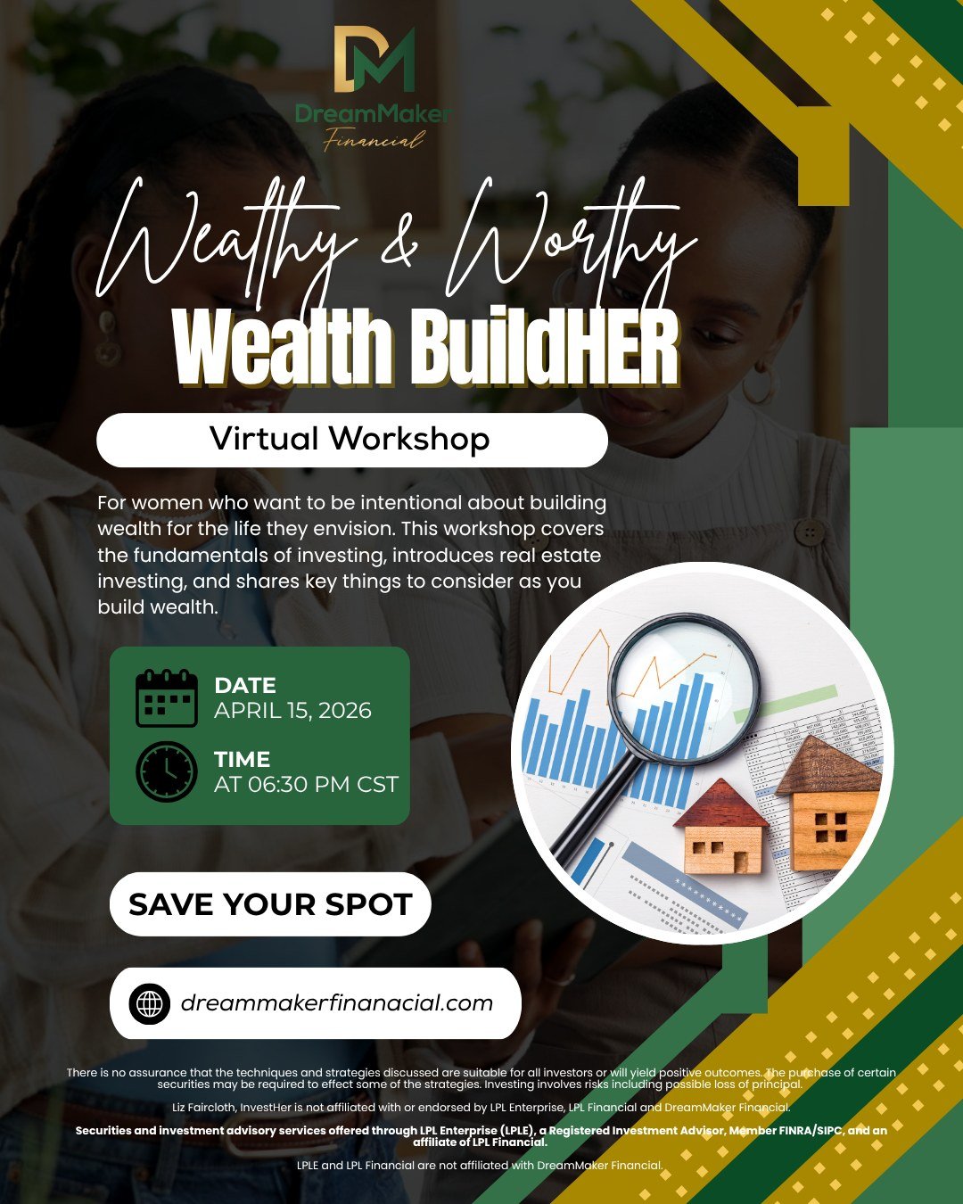 A lot of women are doing well financially, but still don&rsquo;t feel clear on how to actually build wealth.

Not because they&rsquo;re not capable, but because no one ever really walked them through how it all fits together.

That&rsquo;s exactly wh