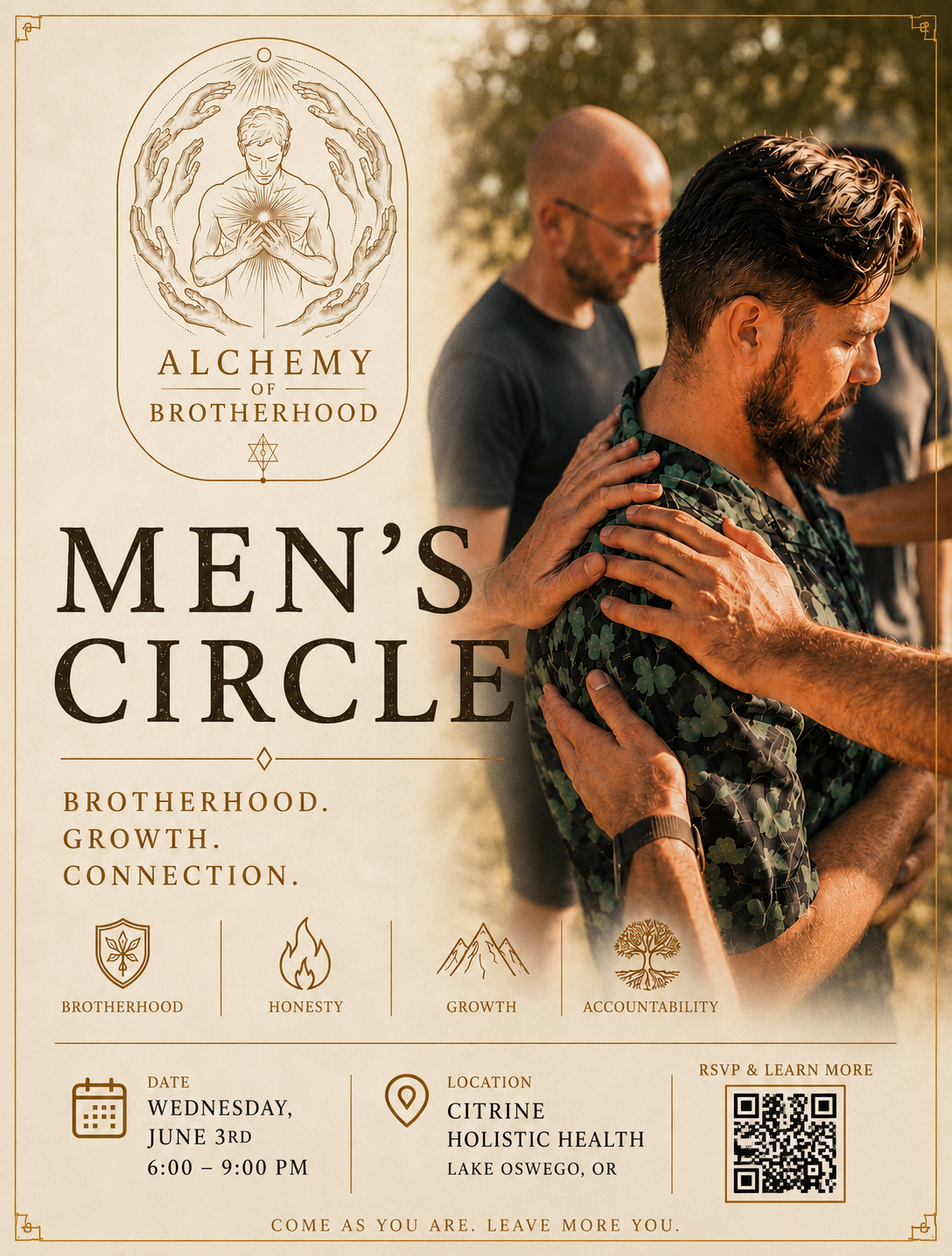 Alchemy of Brotherhood MEN'S CIRCLE