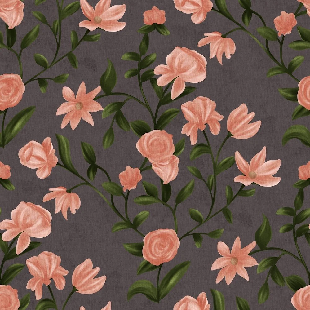 Pink Flowers AC25-B33