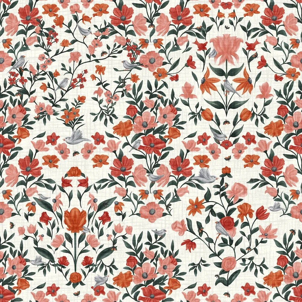 Coral Spring-Cream AC25-A95