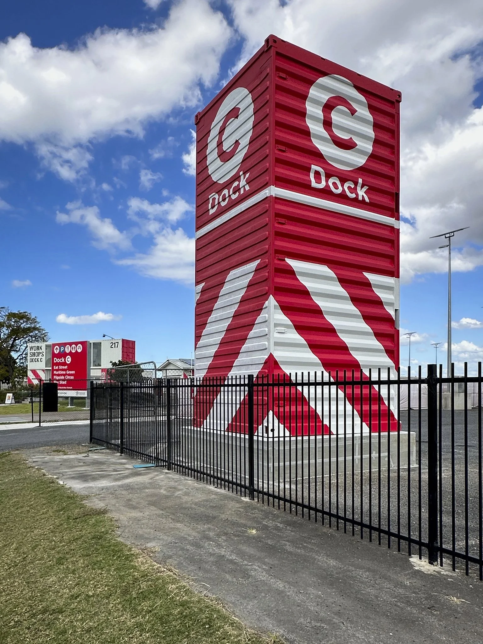 Wayfinding landmarks for Northshore Docks