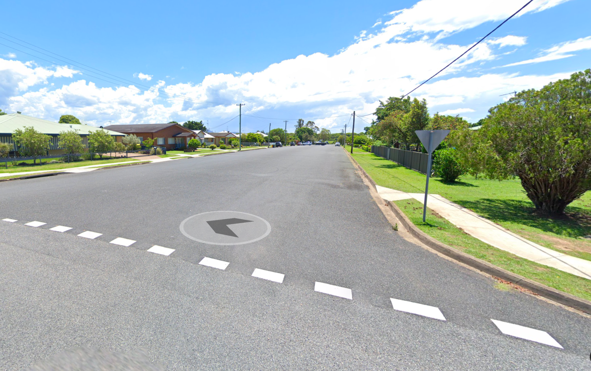 Existing view Hastings St, Wauchope