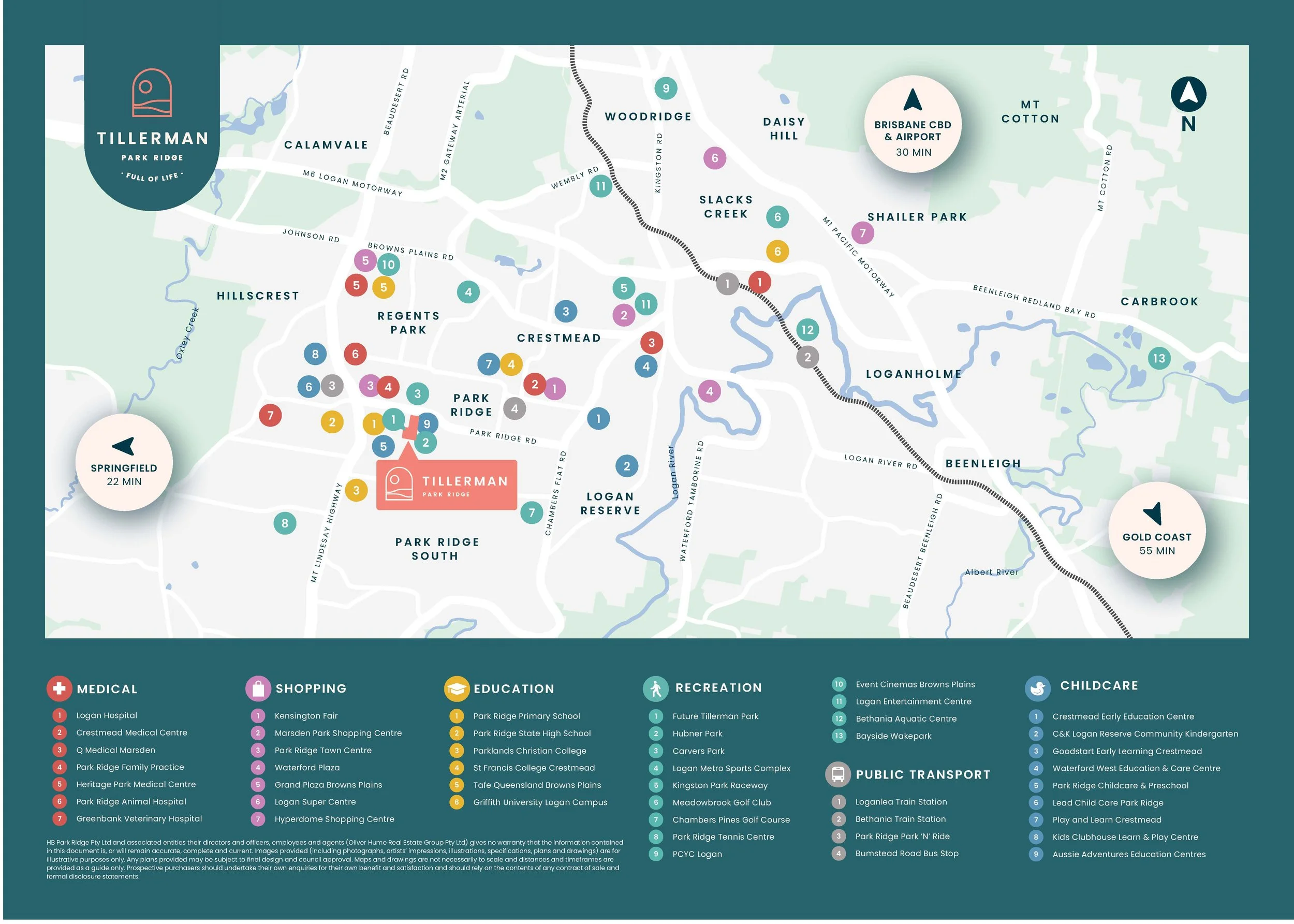 Mapping for marketing collateral for developments