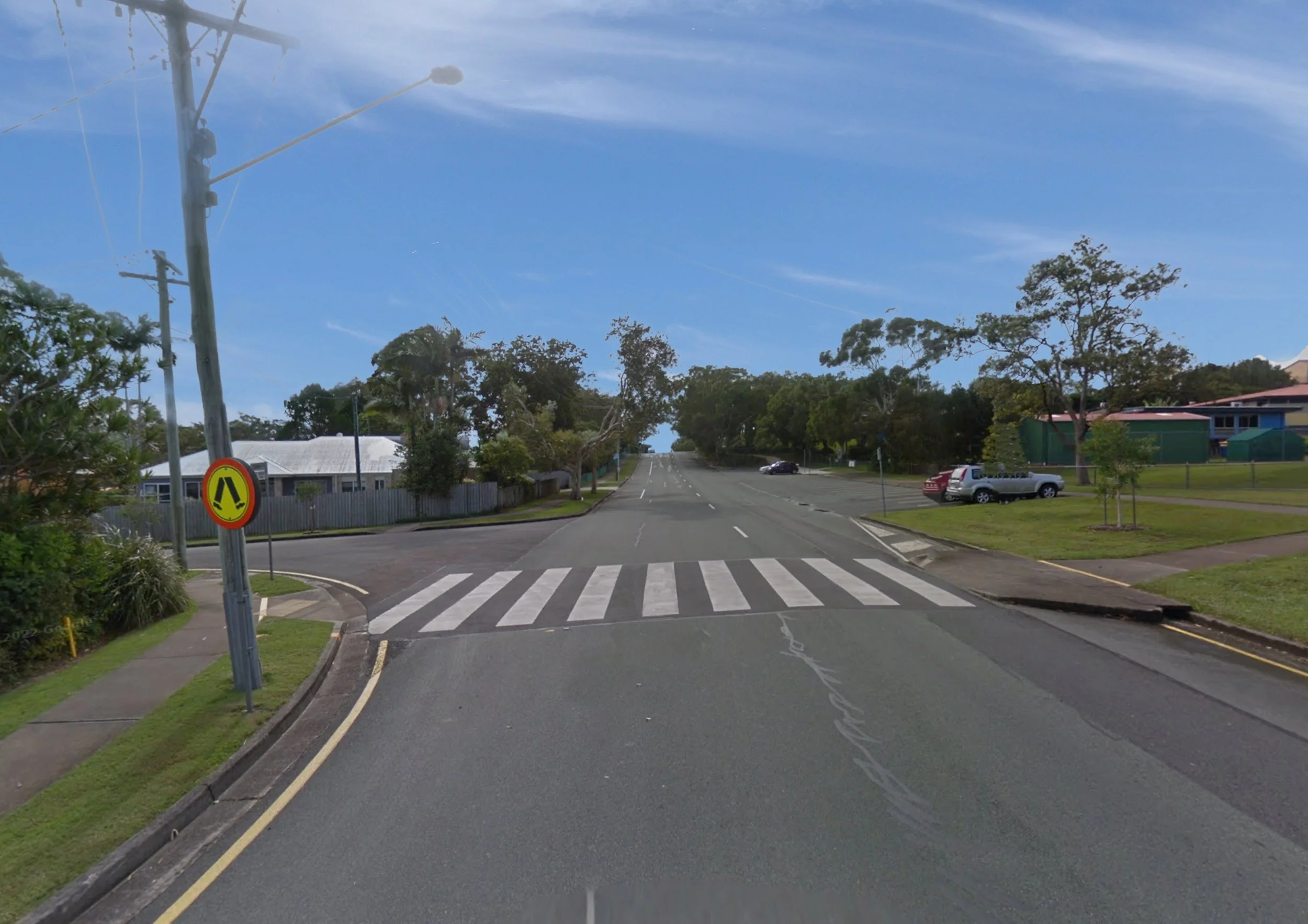 Existing view George St, Caloundra