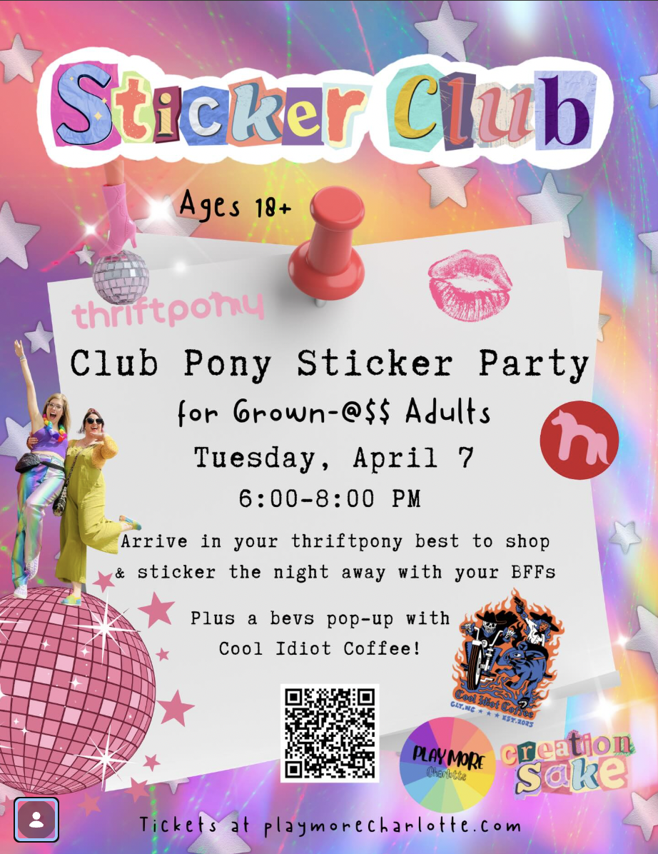 Club Pony Sticker Club