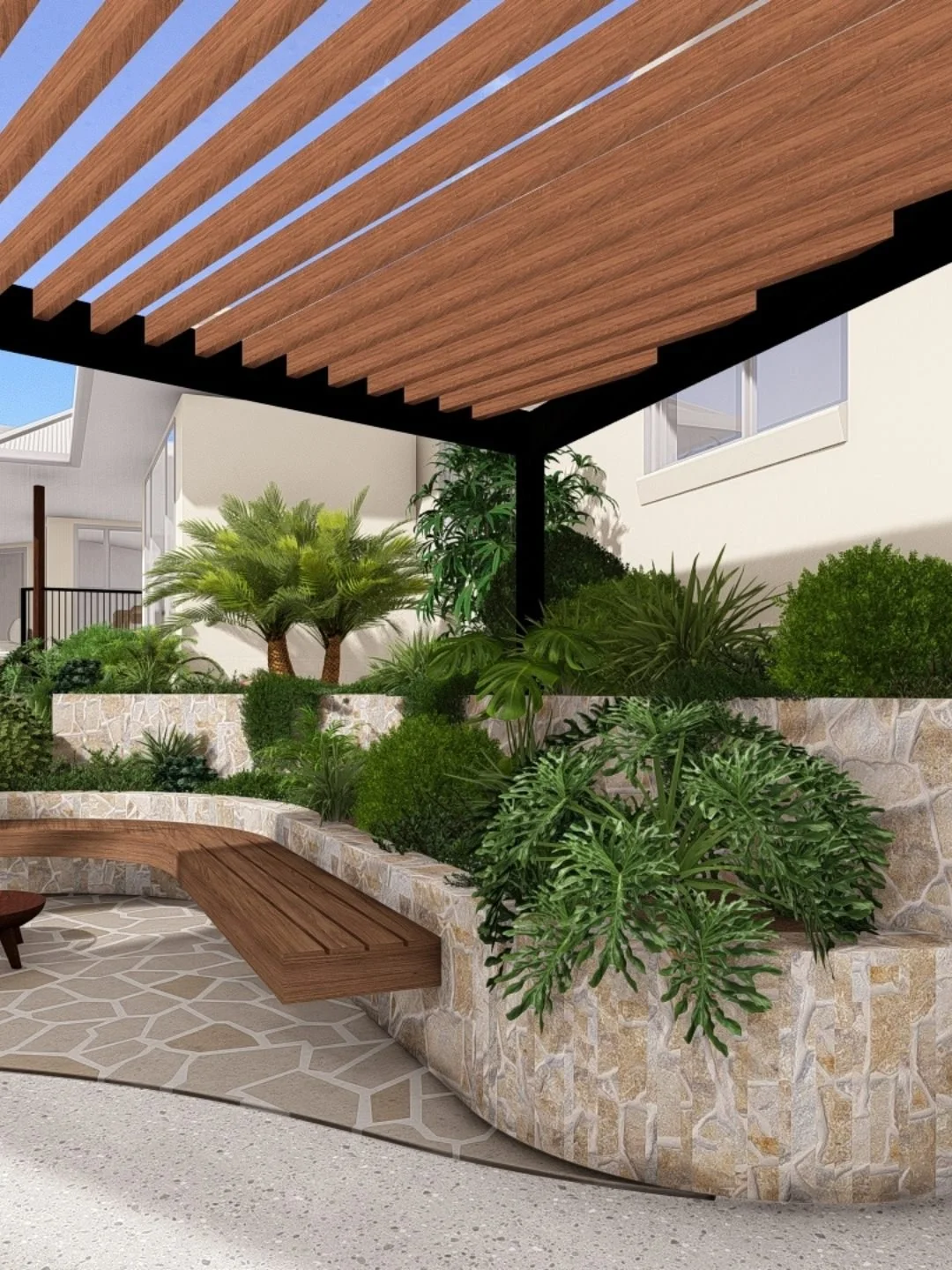 Sarah McLauchlan Garden Render