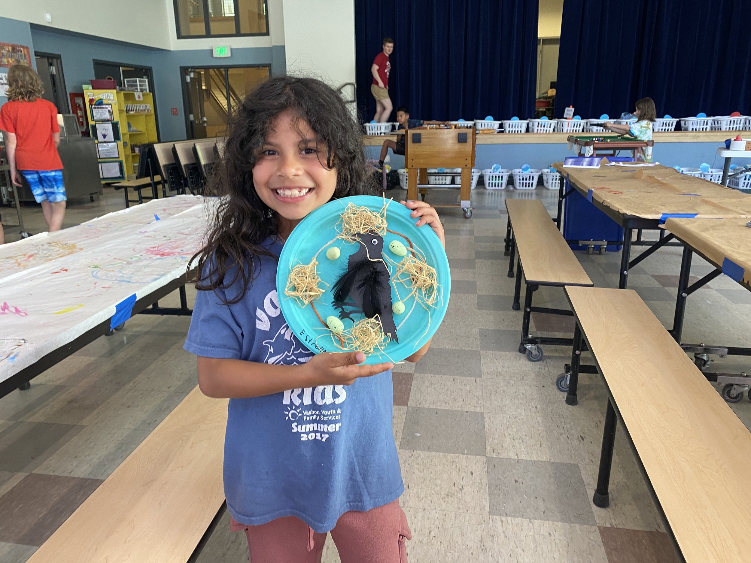 Vashon Kids Single Kid Art Raven Nest.JPG