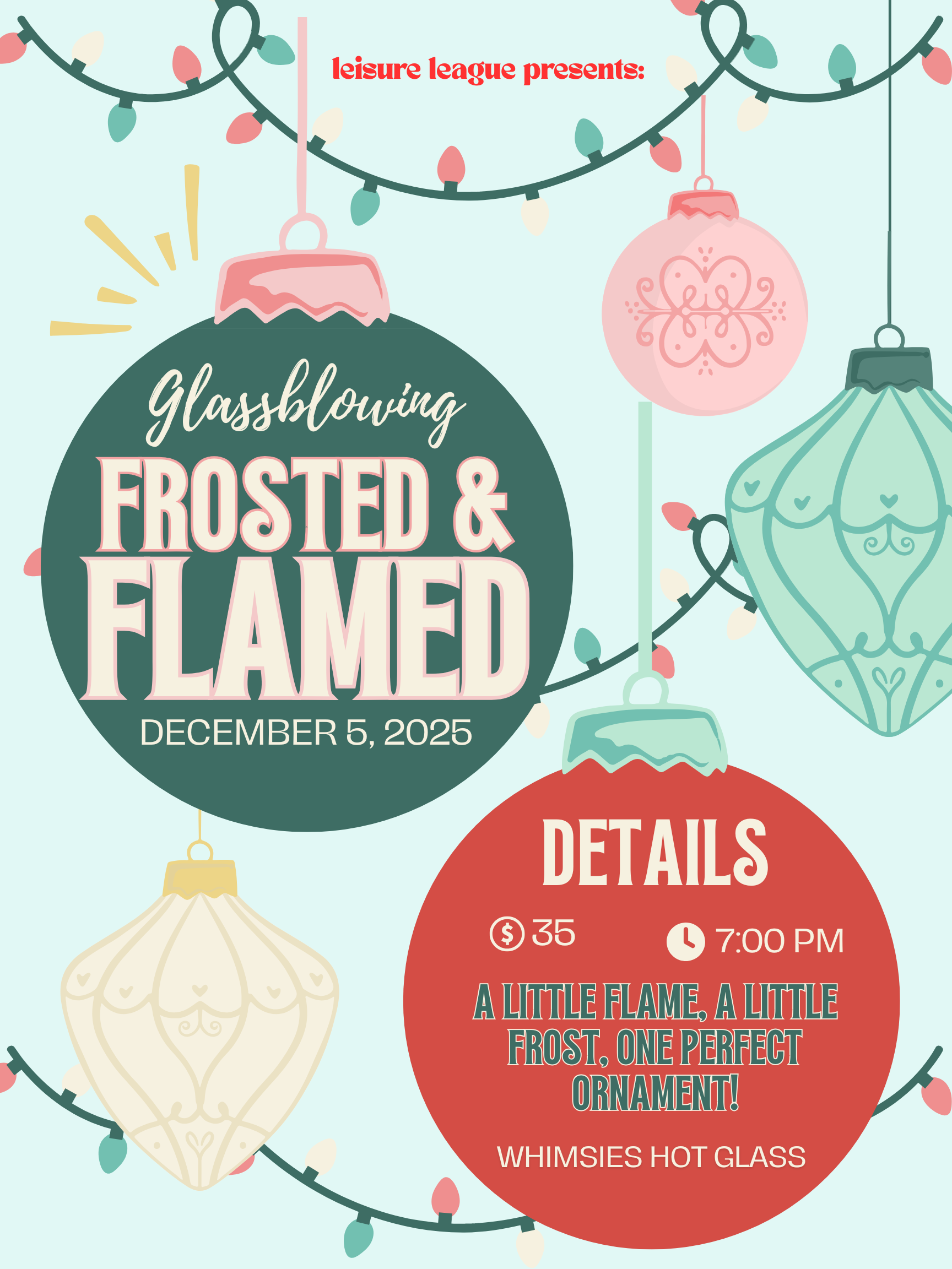 Frosted &amp; Flamed ❄️🔥 