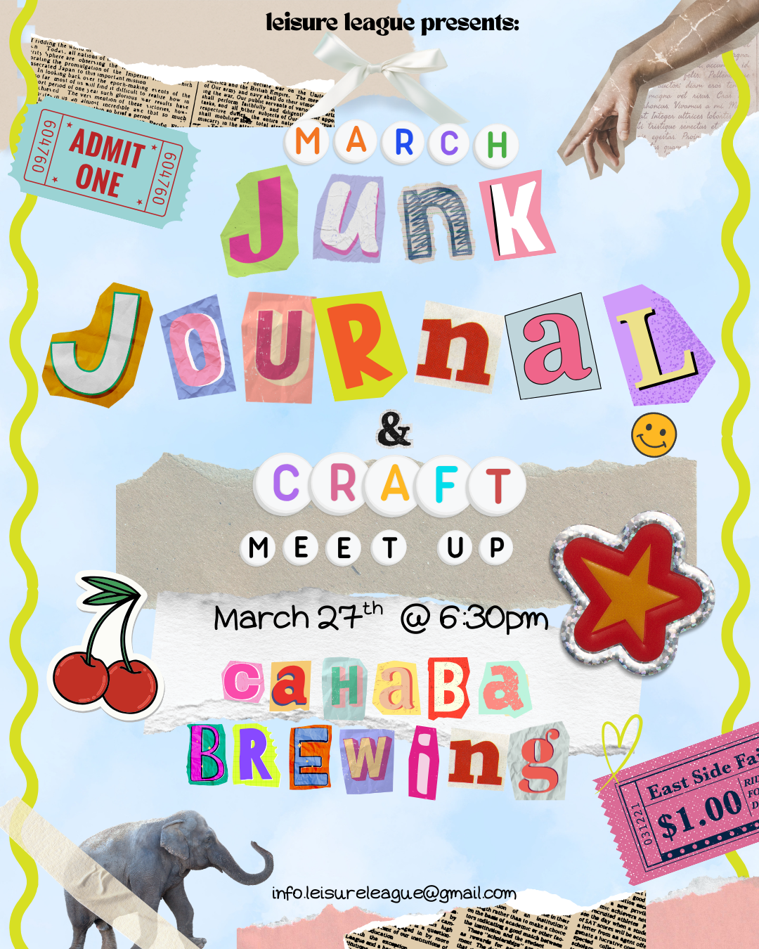 BYO craft night.👩🏾‍🎨🎨🩵