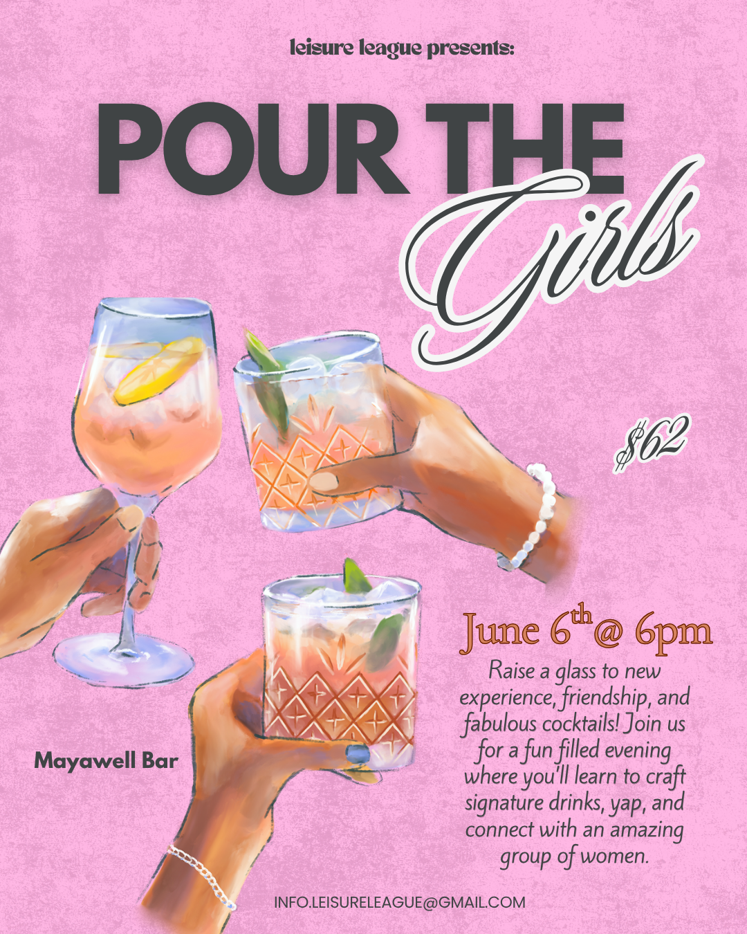 Pour the Girls: Mixology Experience 🍸✨