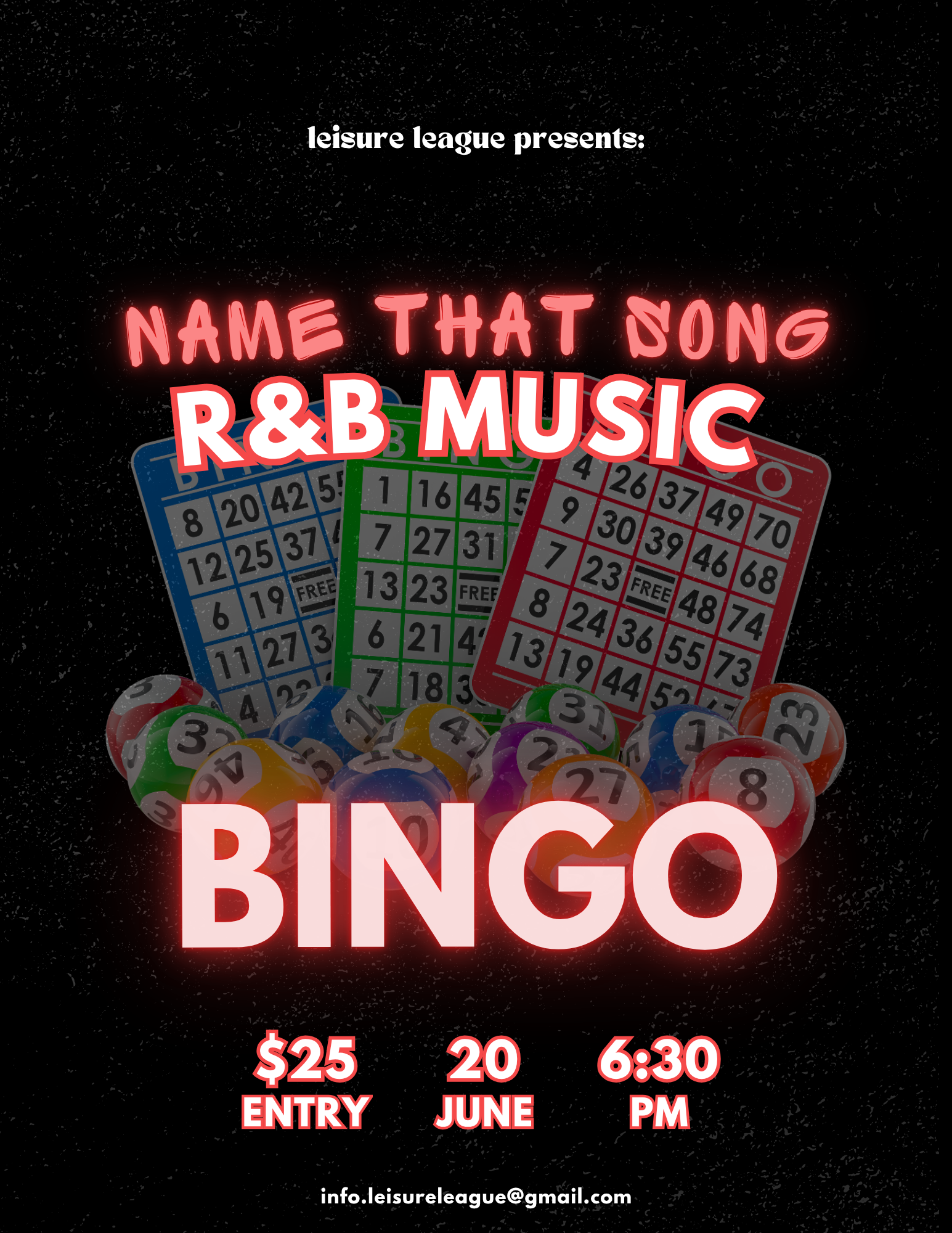 R&amp;B Bingo!✨🎶