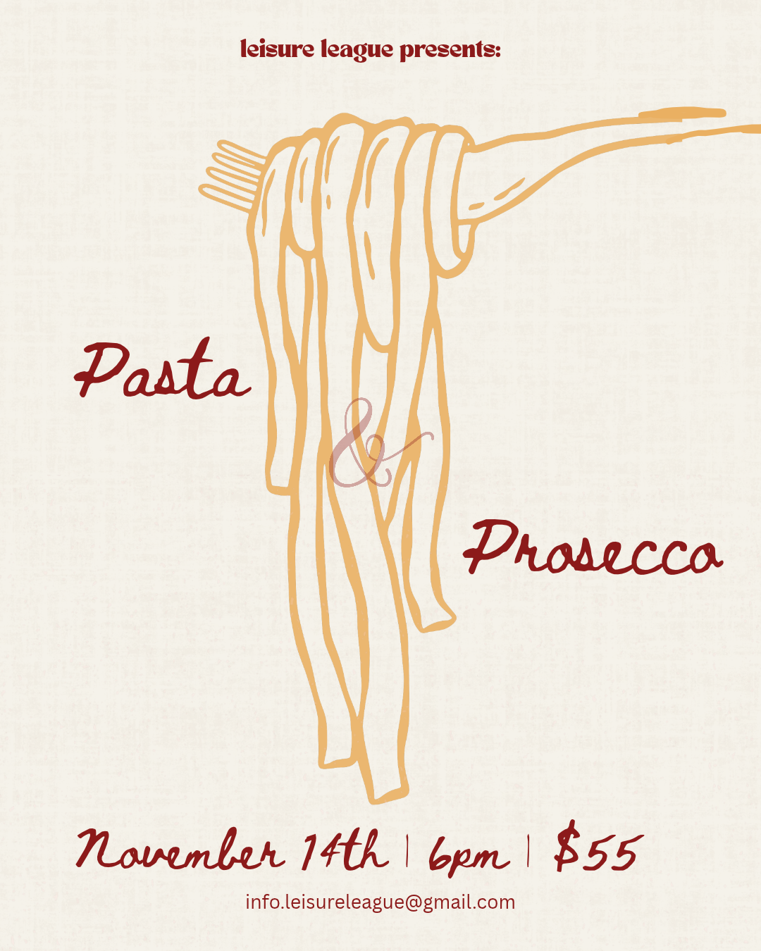 Pasta &amp; Prosecco🍝