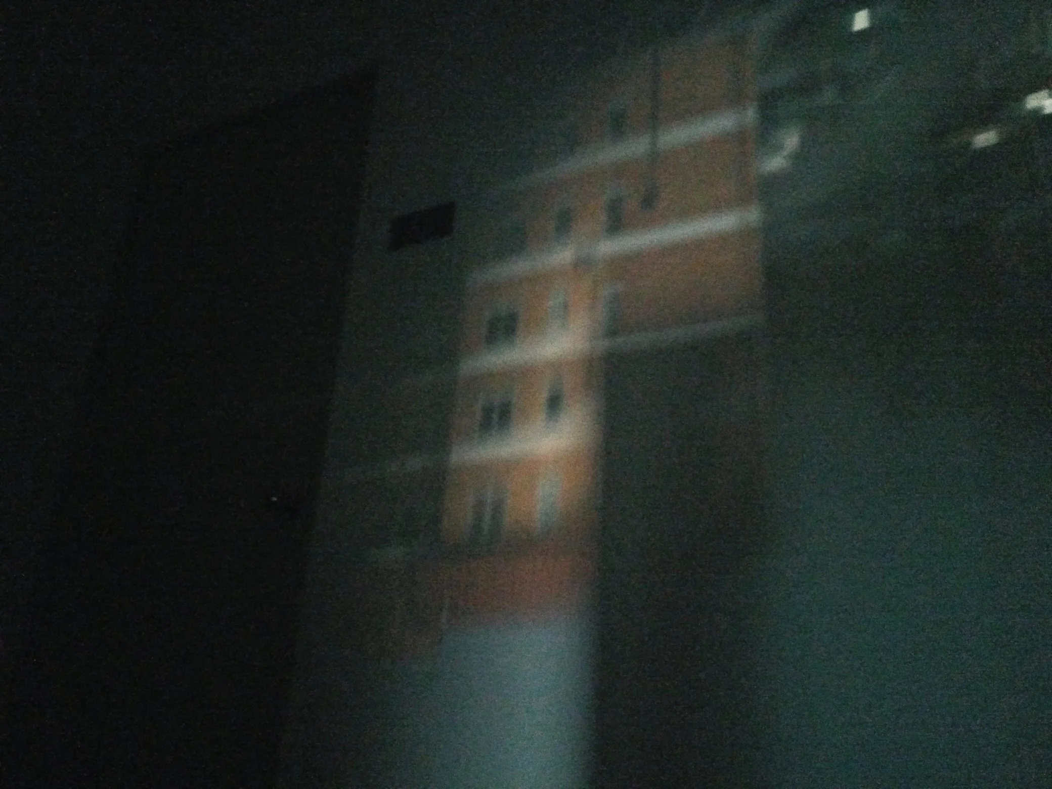 10:17am - pinhole through curtains