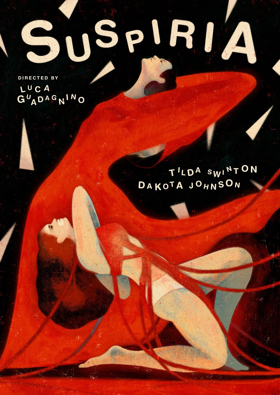 Poster for Luca Guadagnino’s 2018 remake of Suspiria.