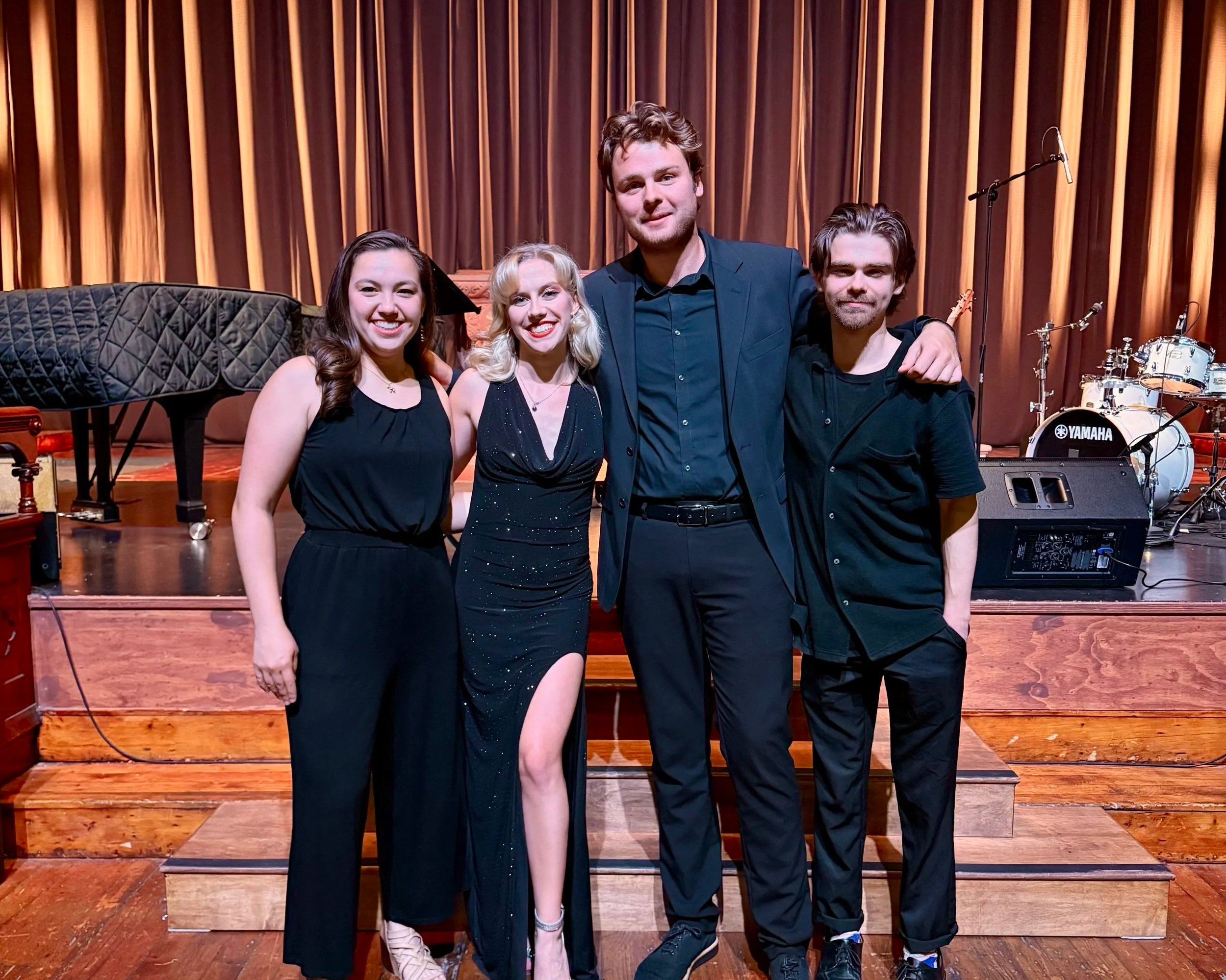 With Tatum Langley, Teah Mirabelli, and Ben Pavlik at Epiphany Center for the Arts in Chicago, IL