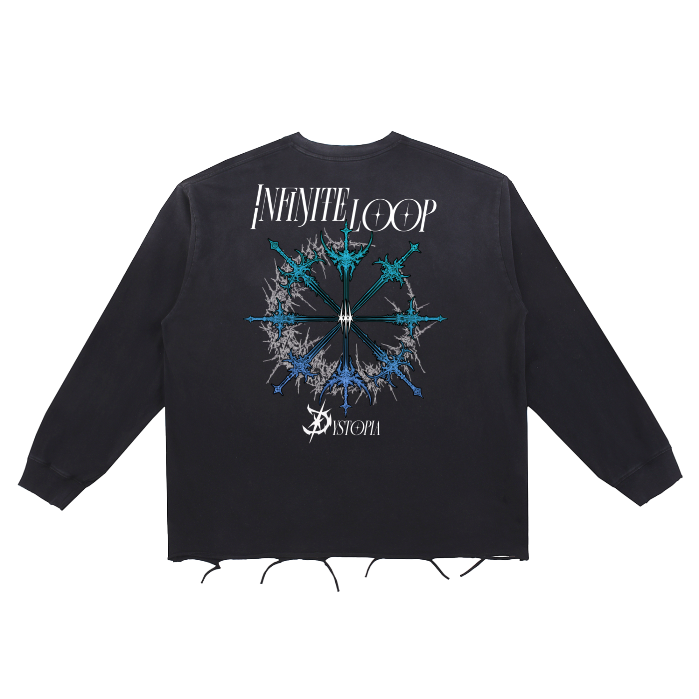 Snow Wash Raw Edge Cotton T-Shirt-mockups-2.png