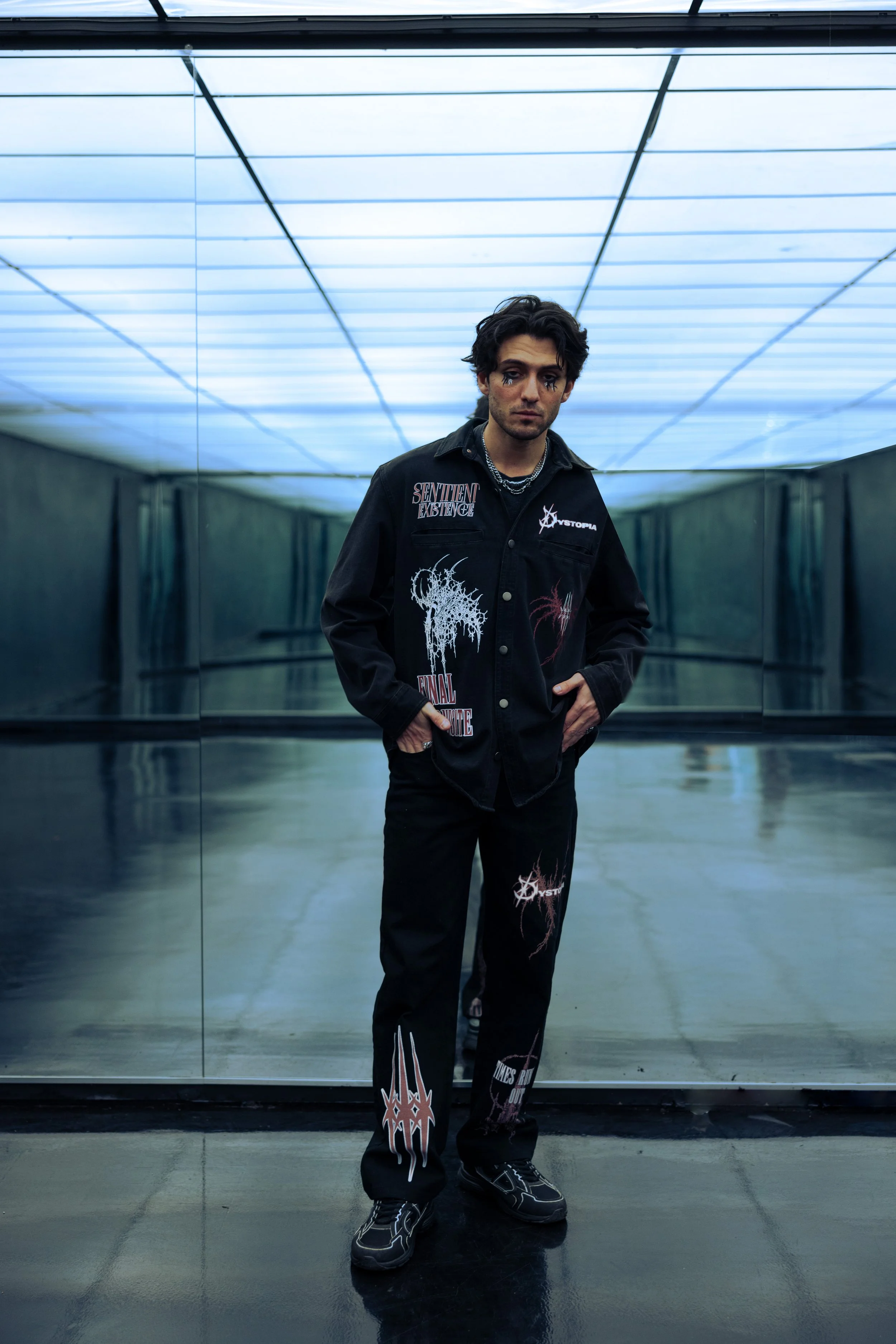 Sentient Existence Denim Shirt