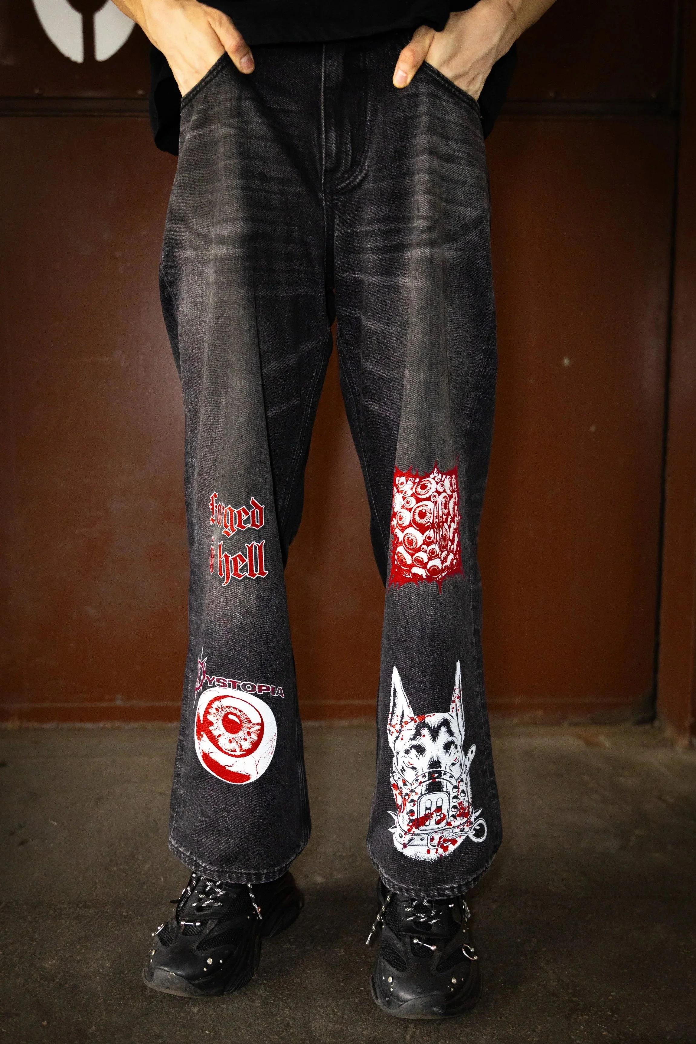 House Of Horrors Denim Jeans