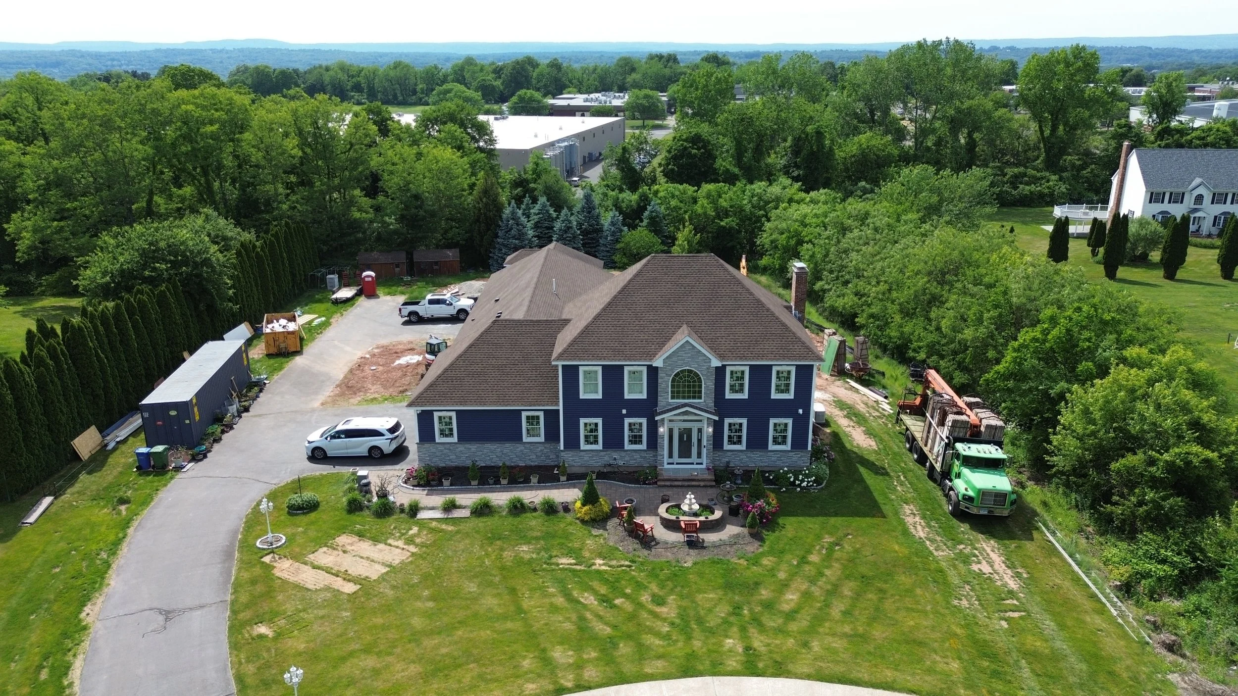 Large Home Remodel - Aerial  Showcase